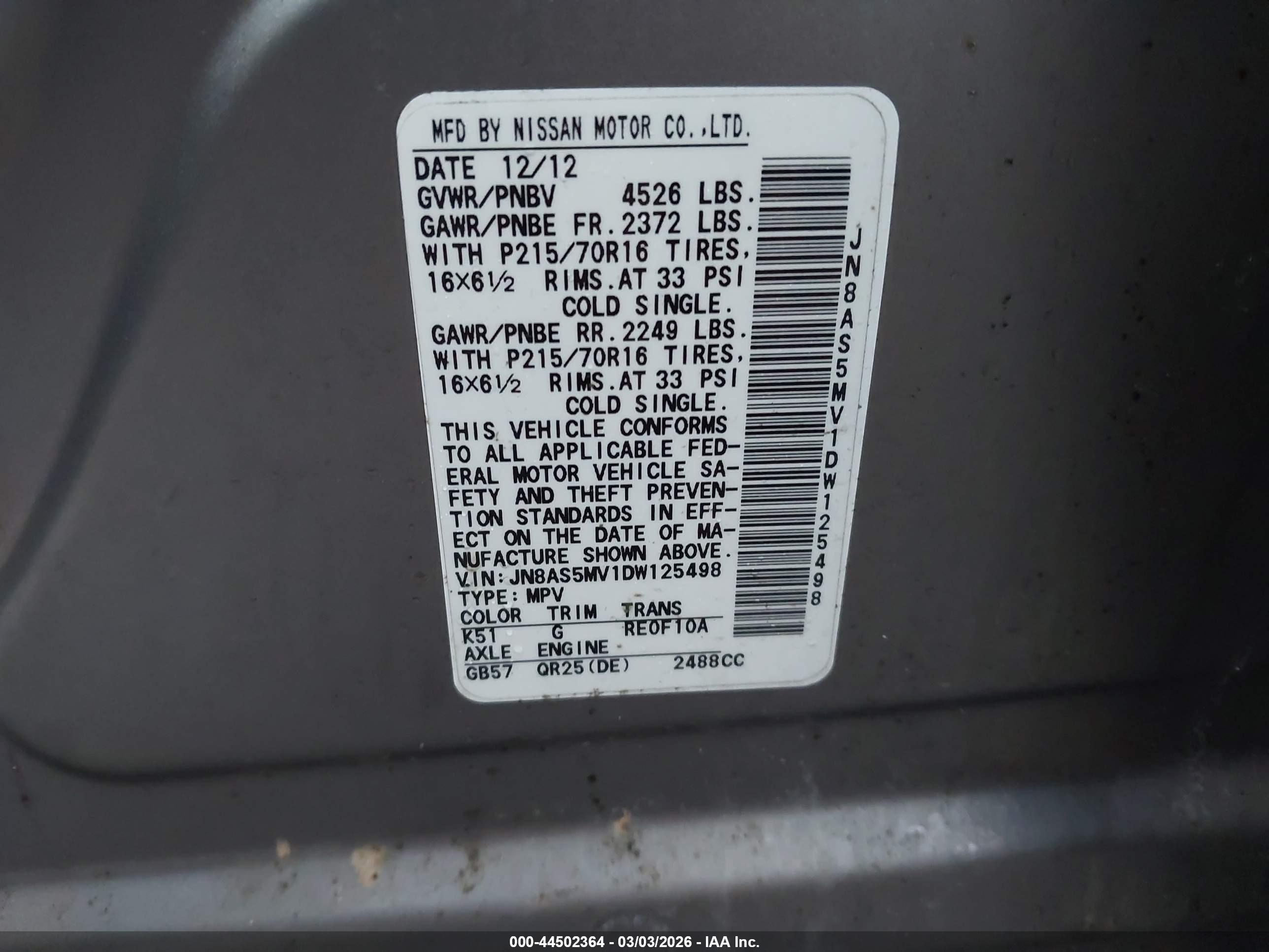 NISSAN ROGUE image 9