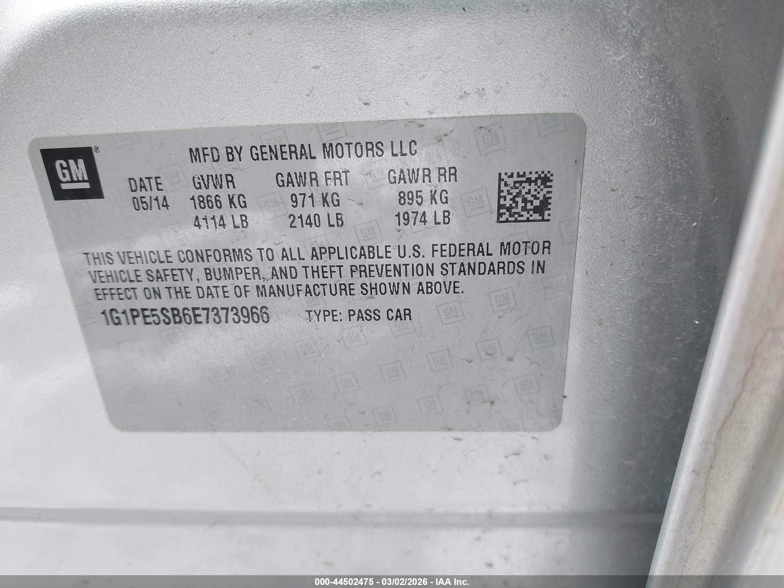 CHEVROLET CRUZE image 9