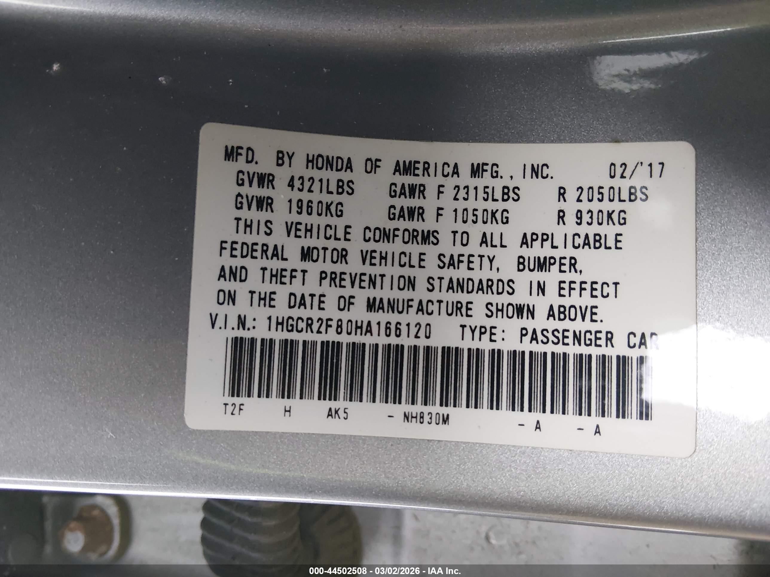 HONDA ACCORD image 9