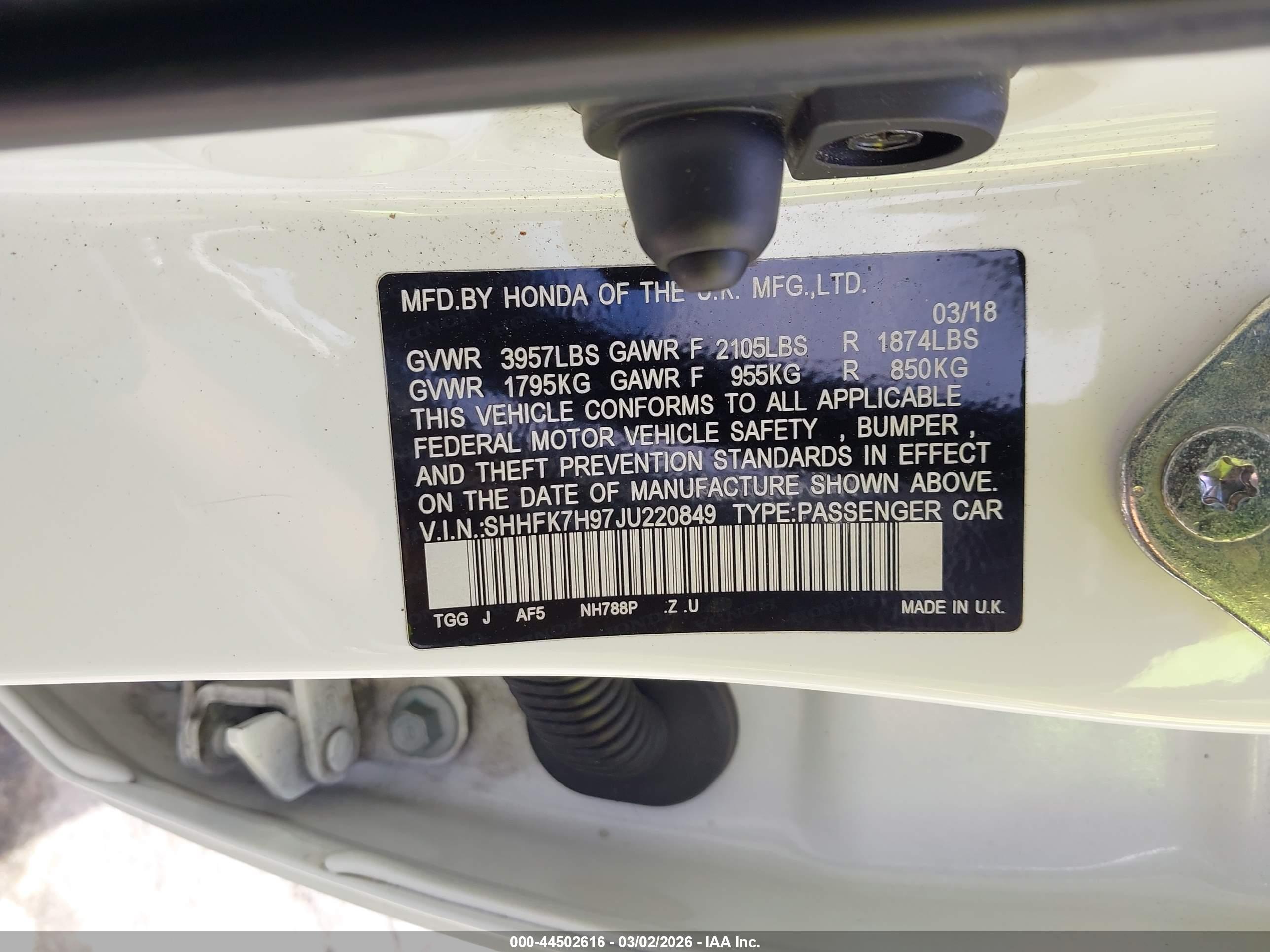 HONDA CIVIC image 9