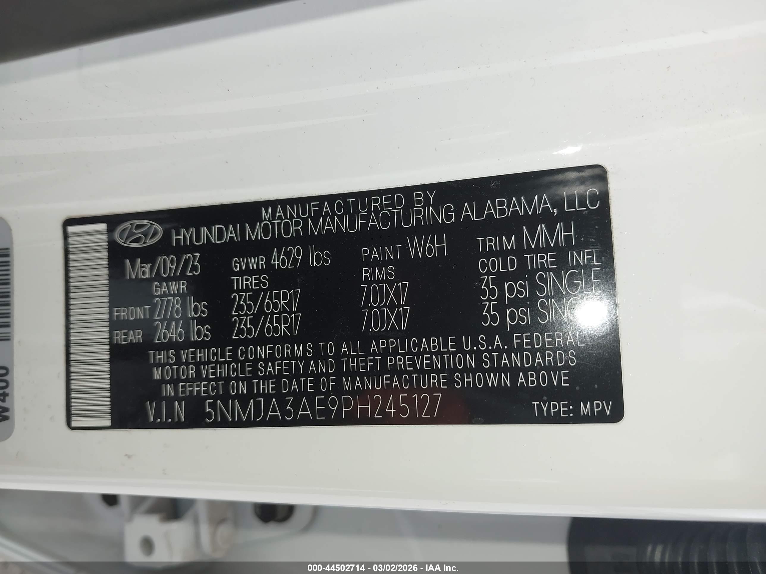 HYUNDAI TUCSON image 9
