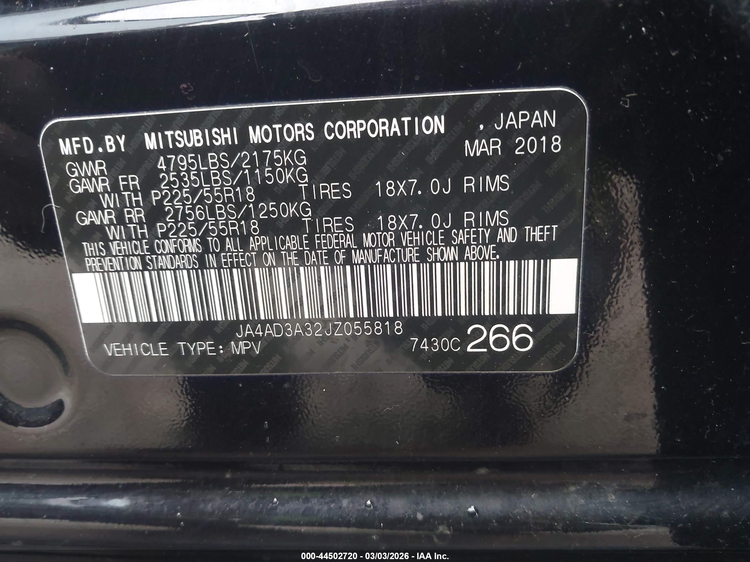MITSUBISHI OUTLANDER image 9