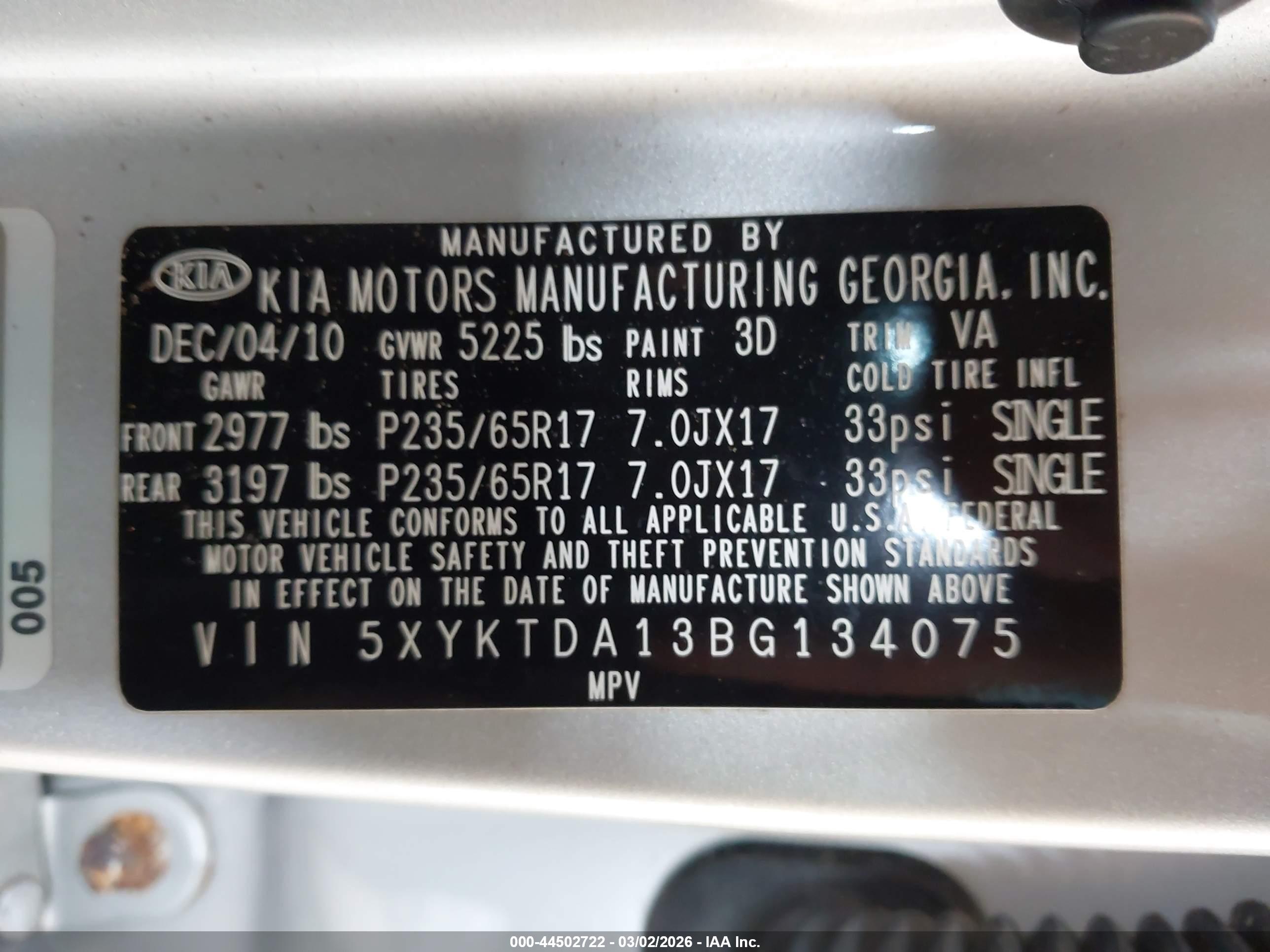 KIA SORENTO image 9