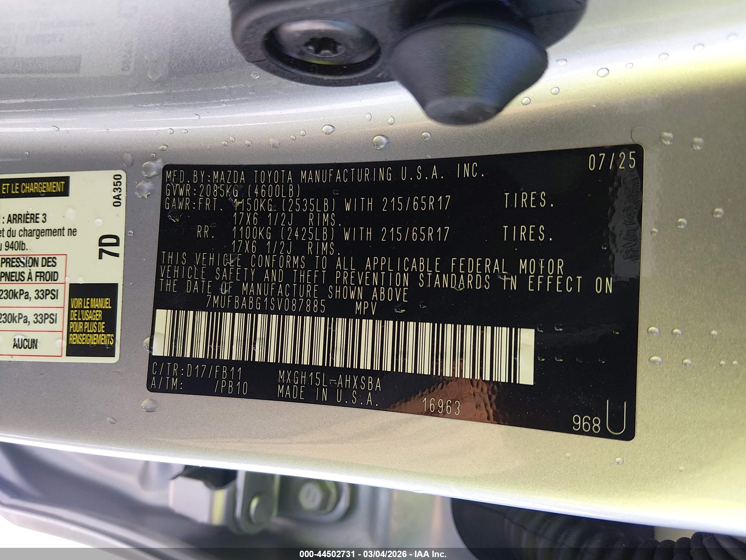 TOYOTA COROLLA image 9