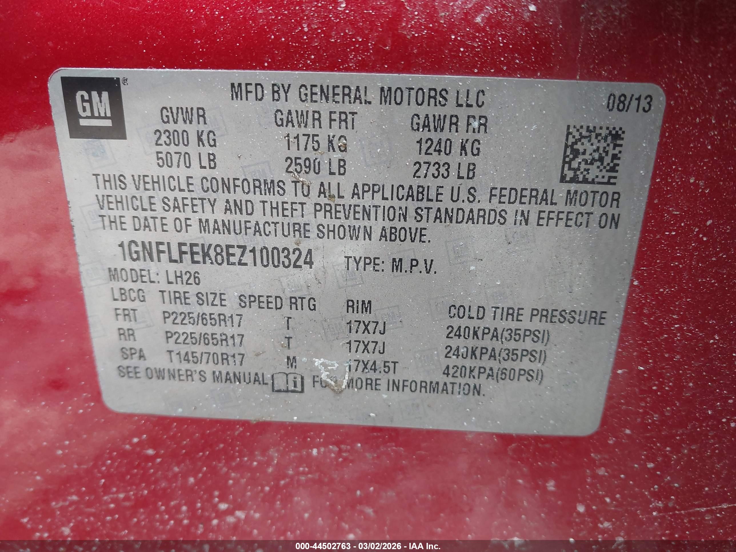 CHEVROLET EQUINOX image 9