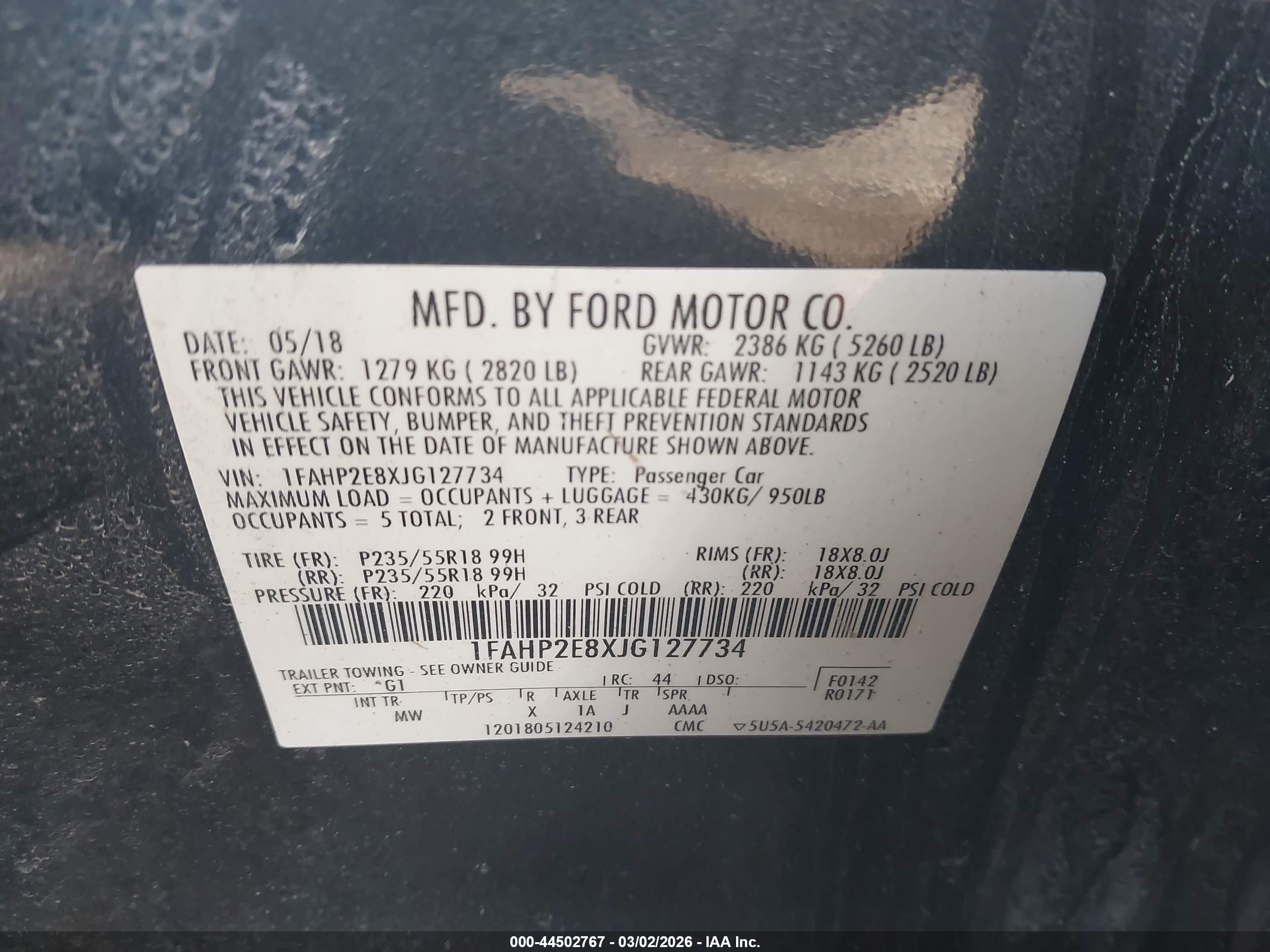 FORD TAURUS image 9