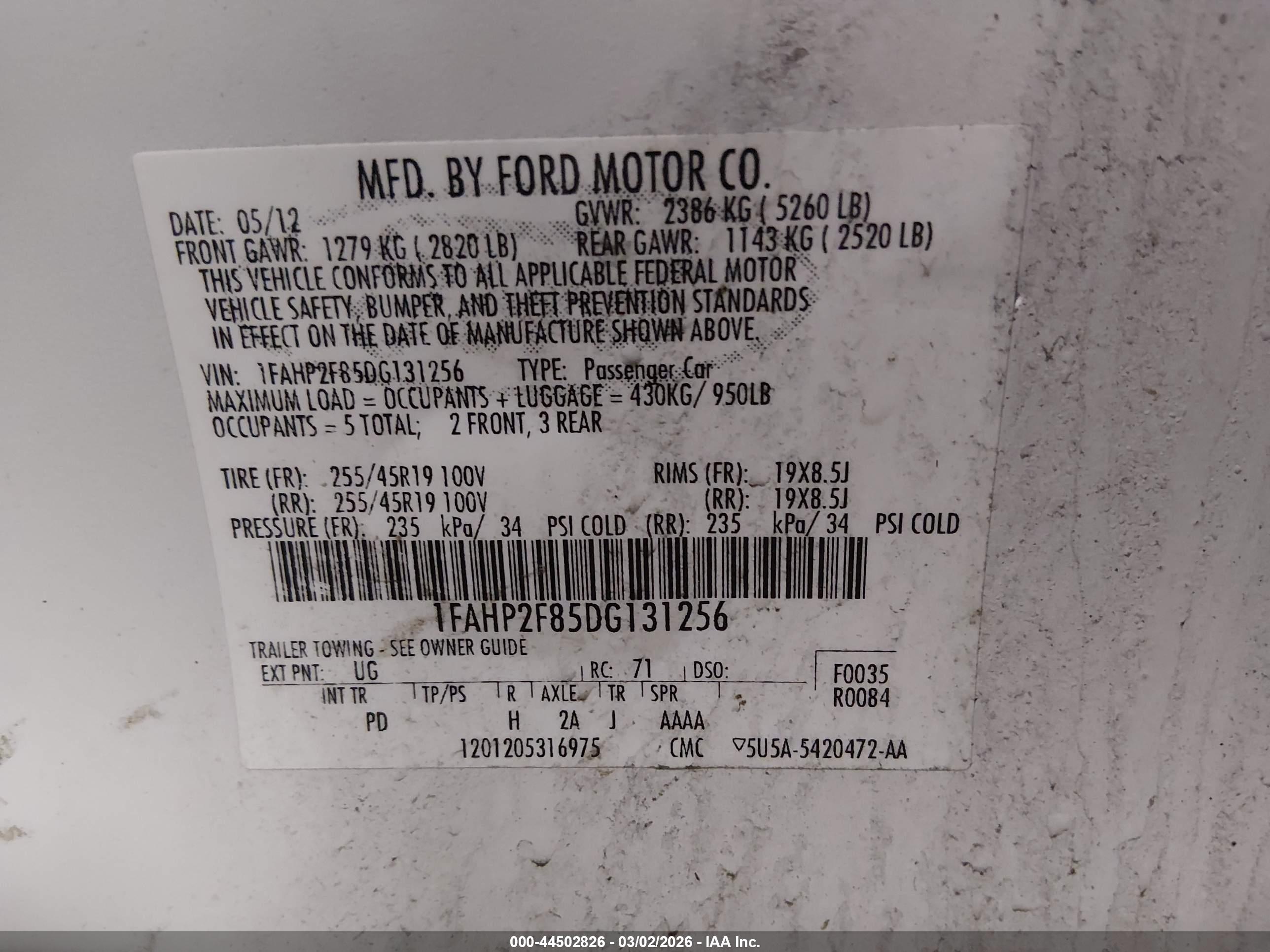 FORD TAURUS image 9
