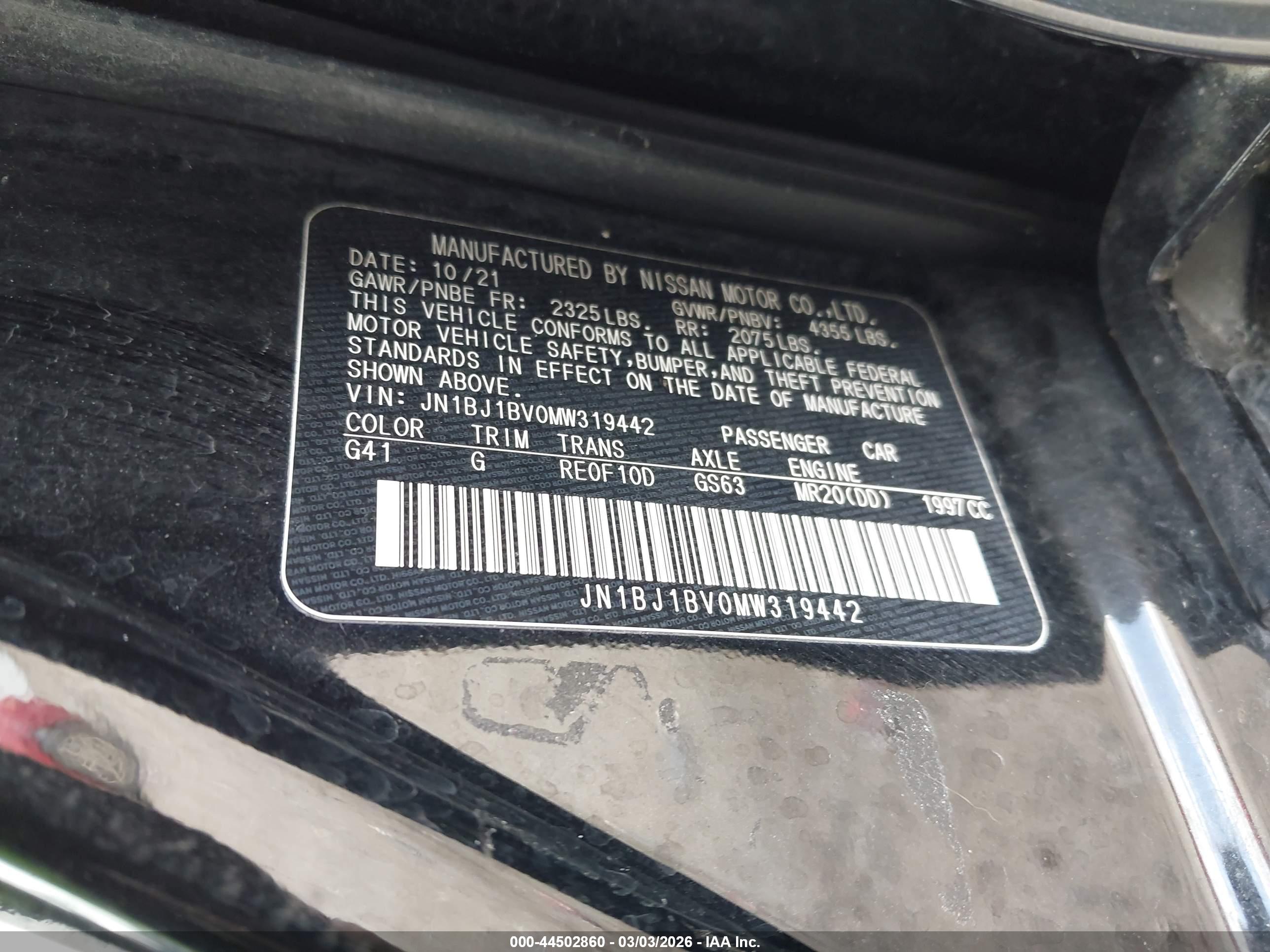 NISSAN ROGUE image 9