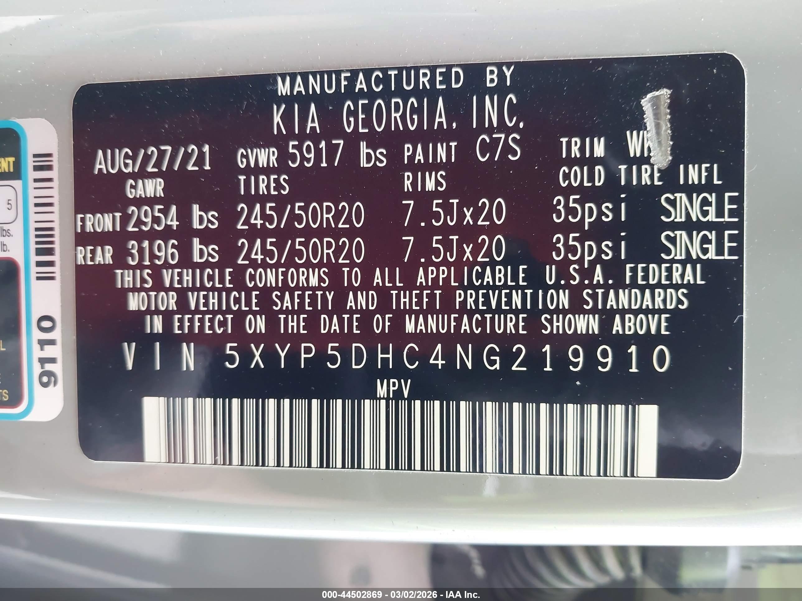 KIA TELLURIDE image 9