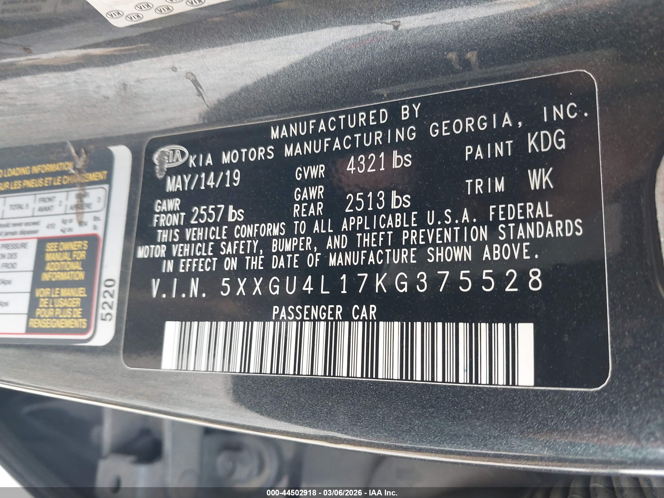 KIA OPTIMA image 9