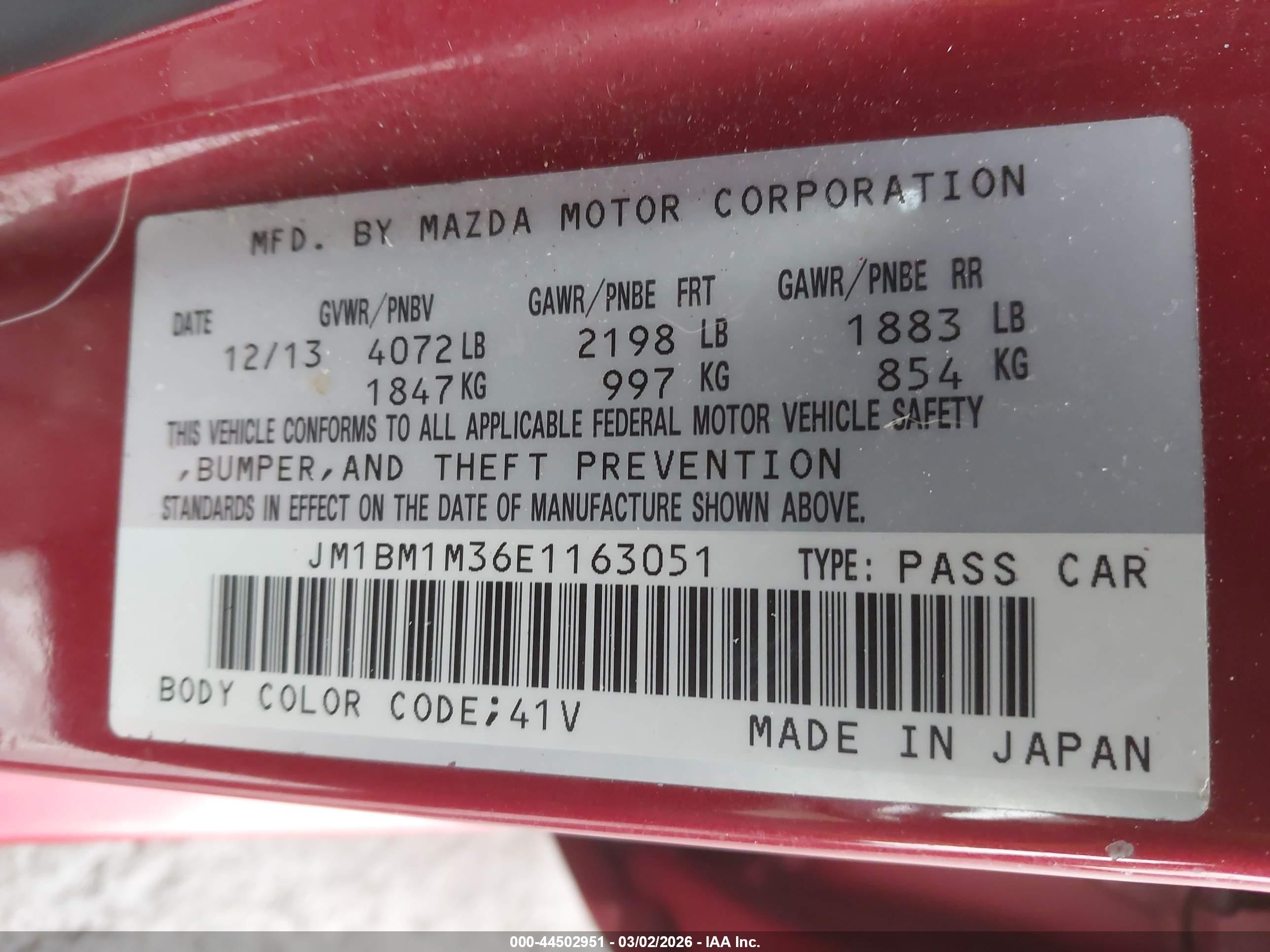 MAZDA MAZDA3 image 9
