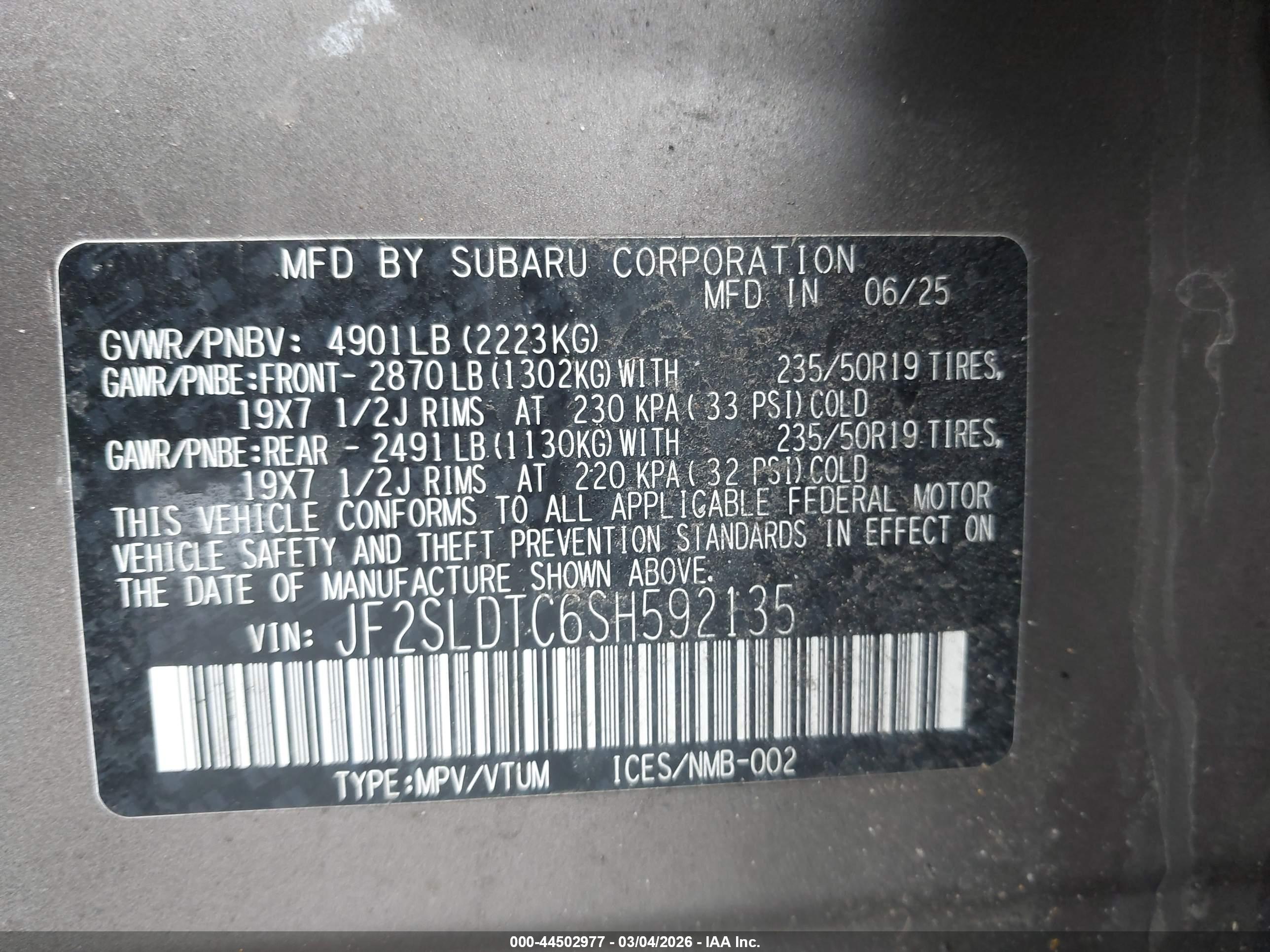 SUBARU FORESTER image 9