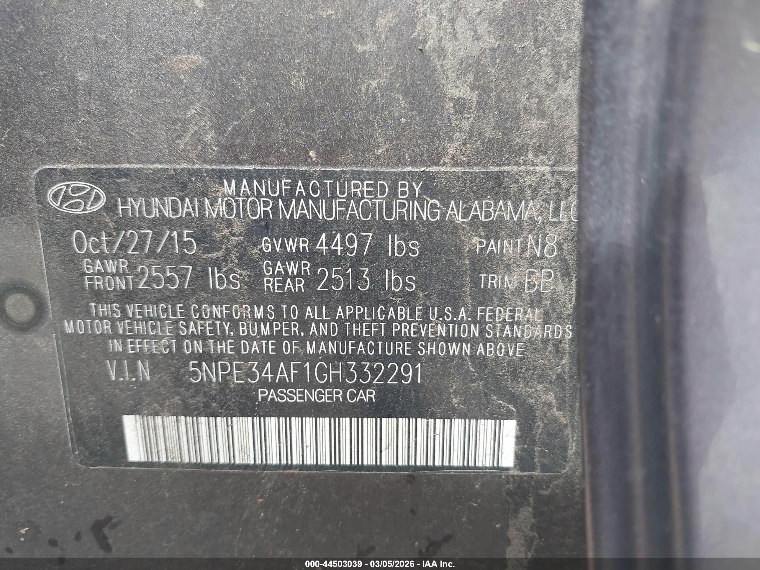 HYUNDAI SONATA image 9