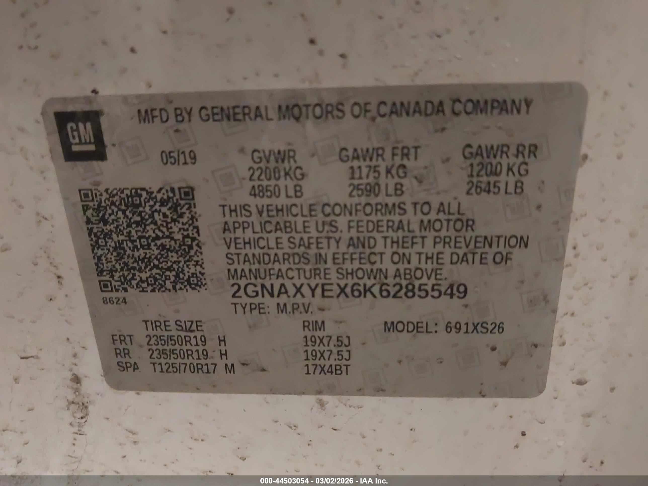 CHEVROLET EQUINOX image 9