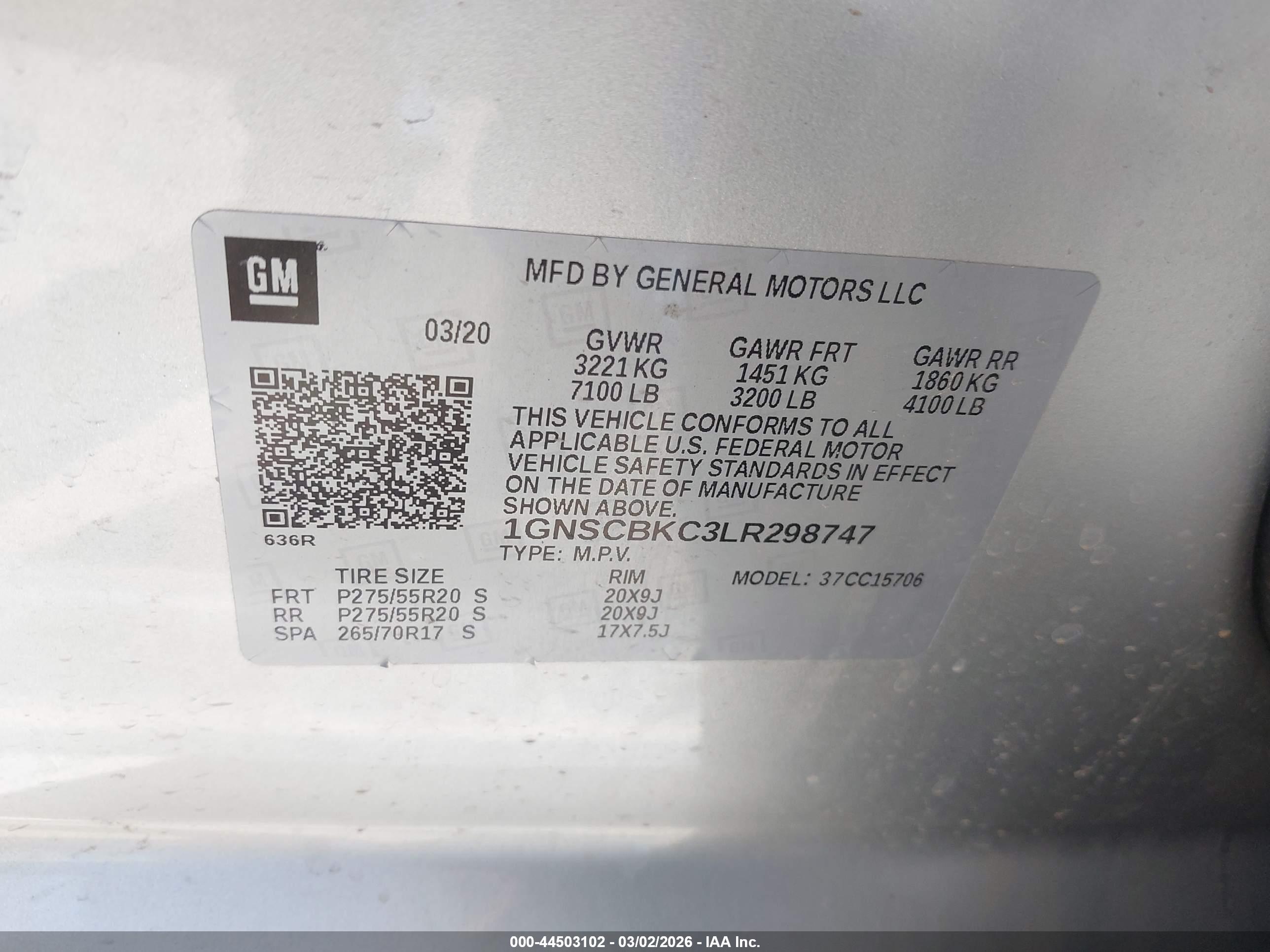 CHEVROLET TAHOE image 9