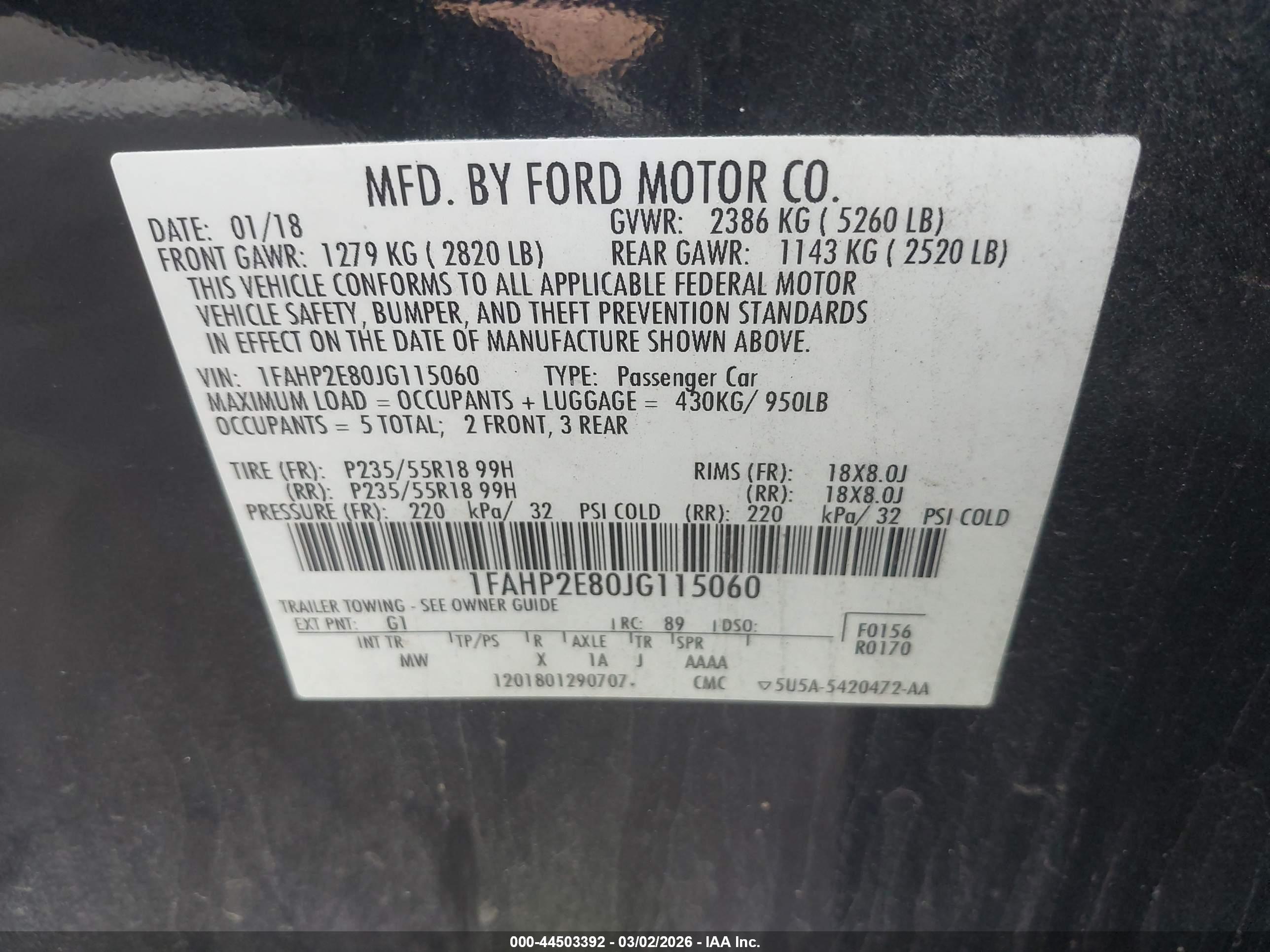 FORD TAURUS image 9