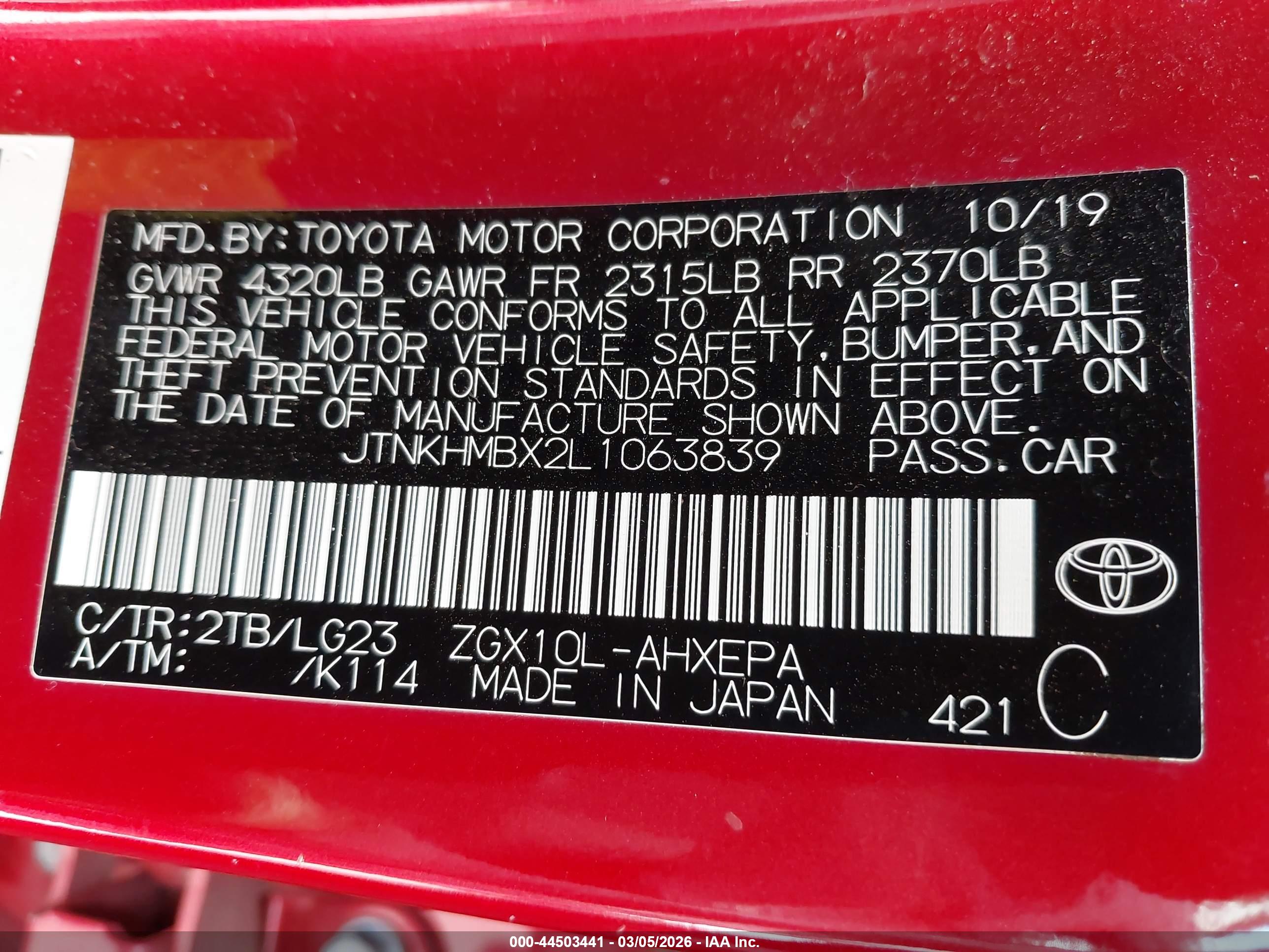 TOYOTA C-HR image 9