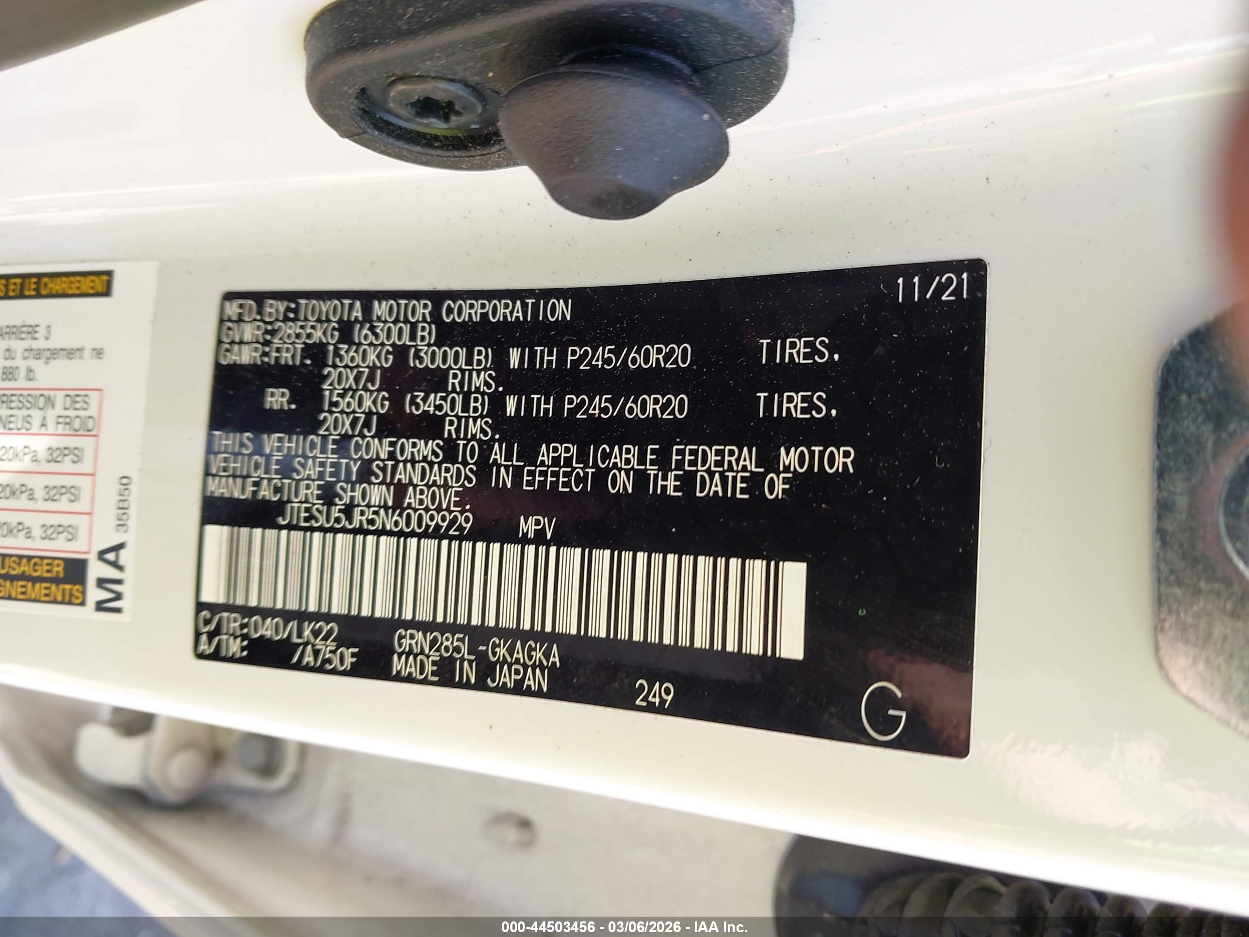 TOYOTA 4RUNNER image 9
