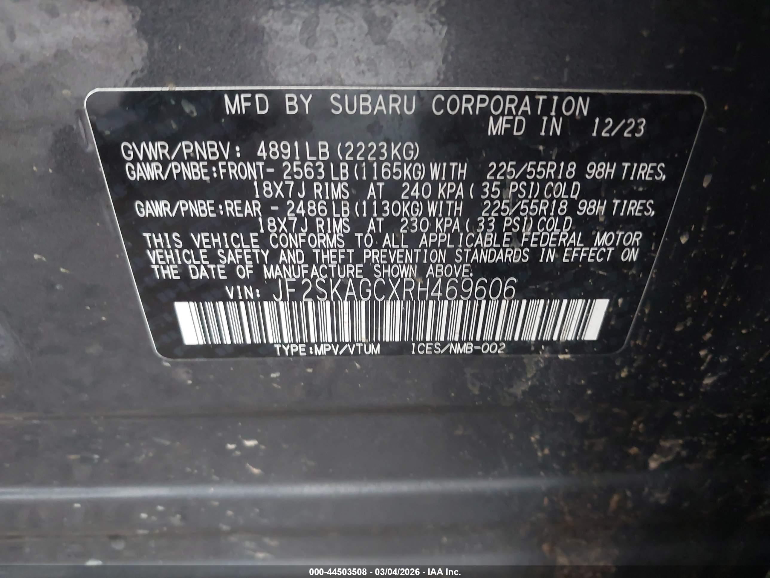 SUBARU FORESTER image 9