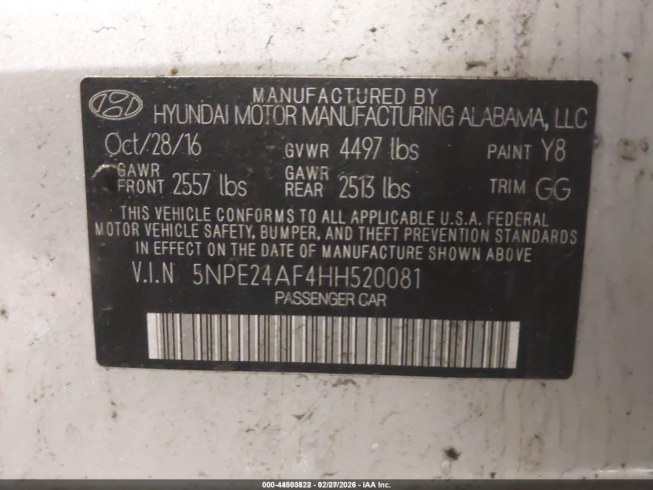 HYUNDAI SONATA image 9