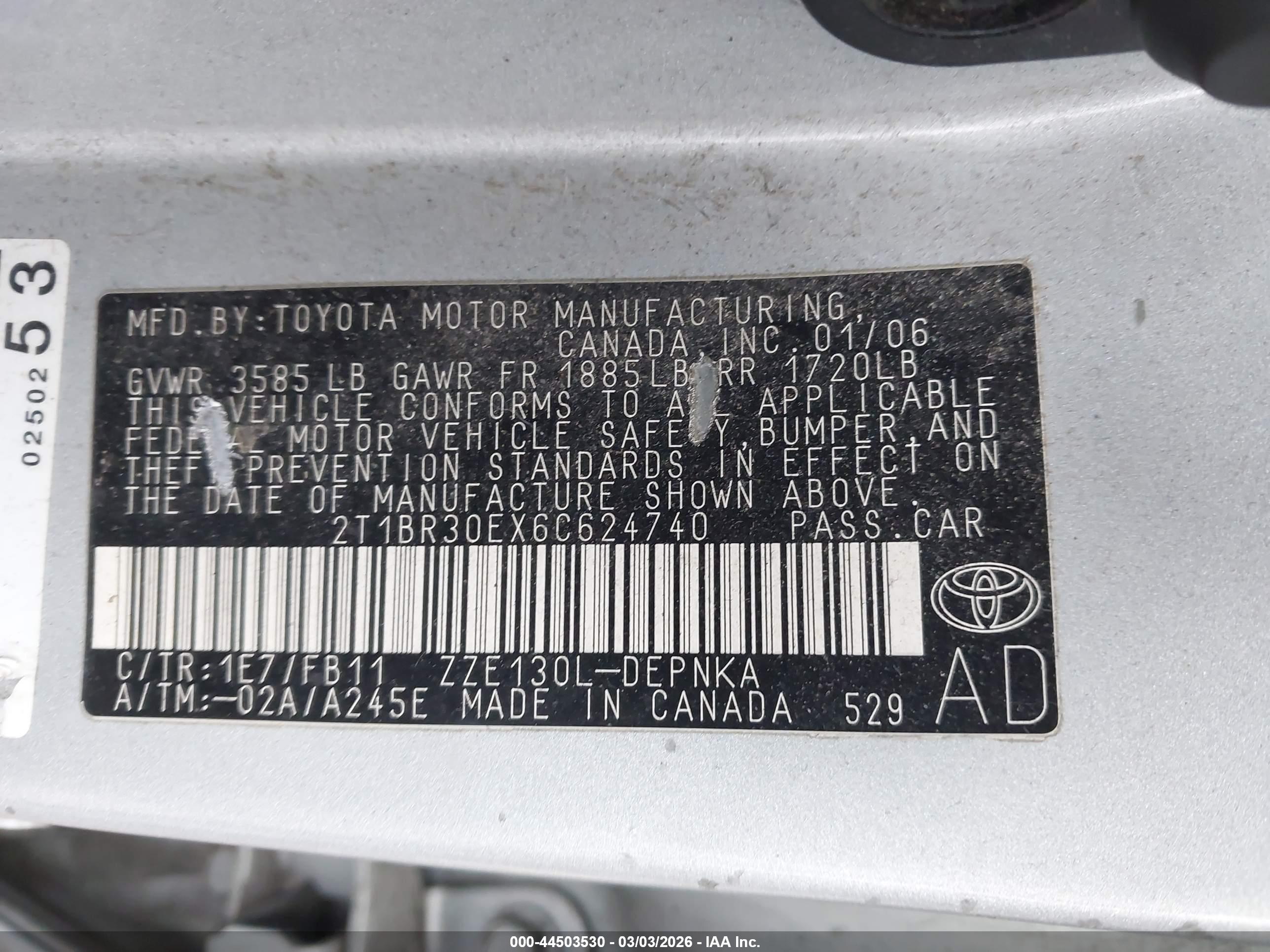 TOYOTA COROLLA image 9