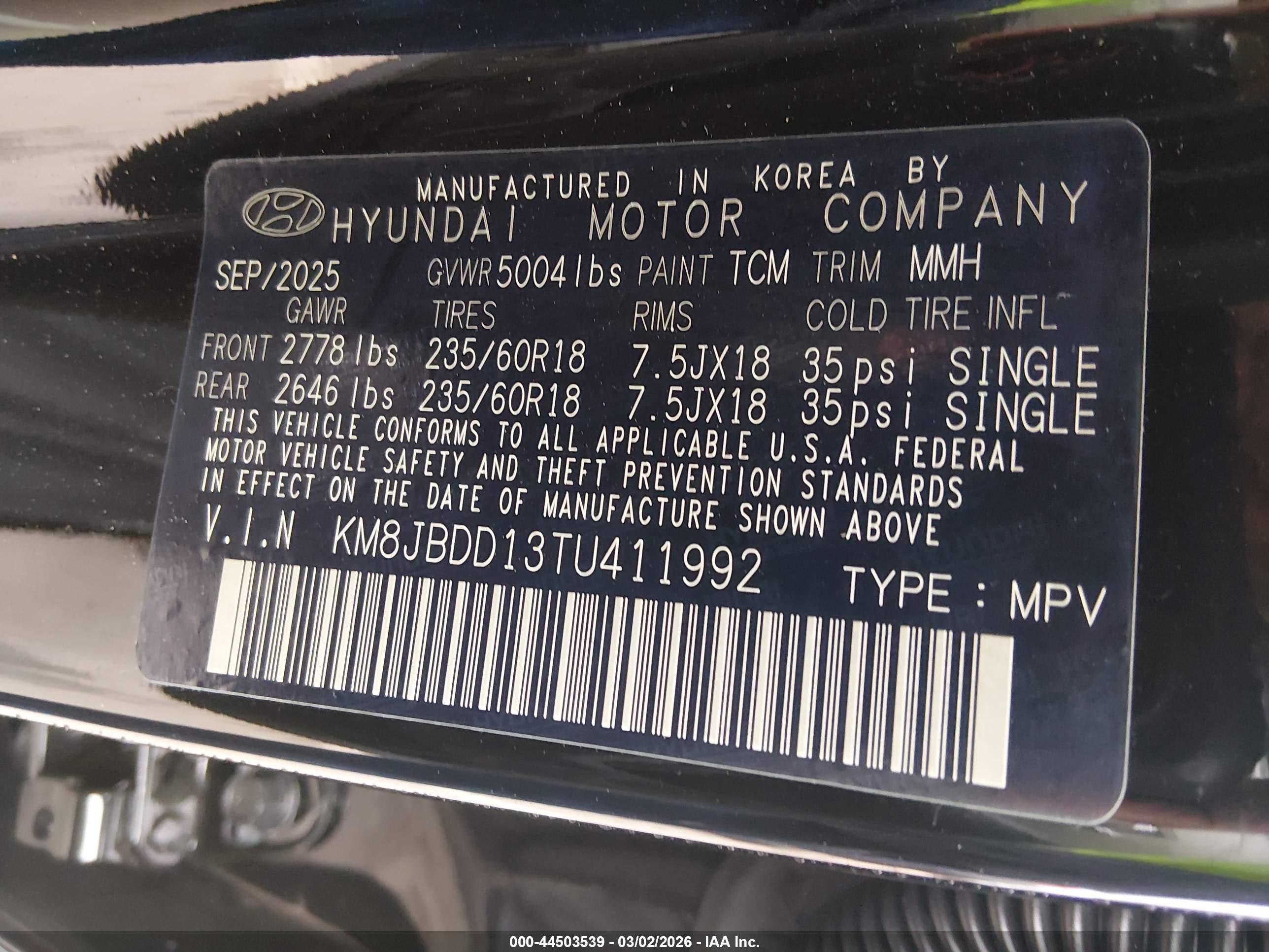 HYUNDAI TUCSON image 9