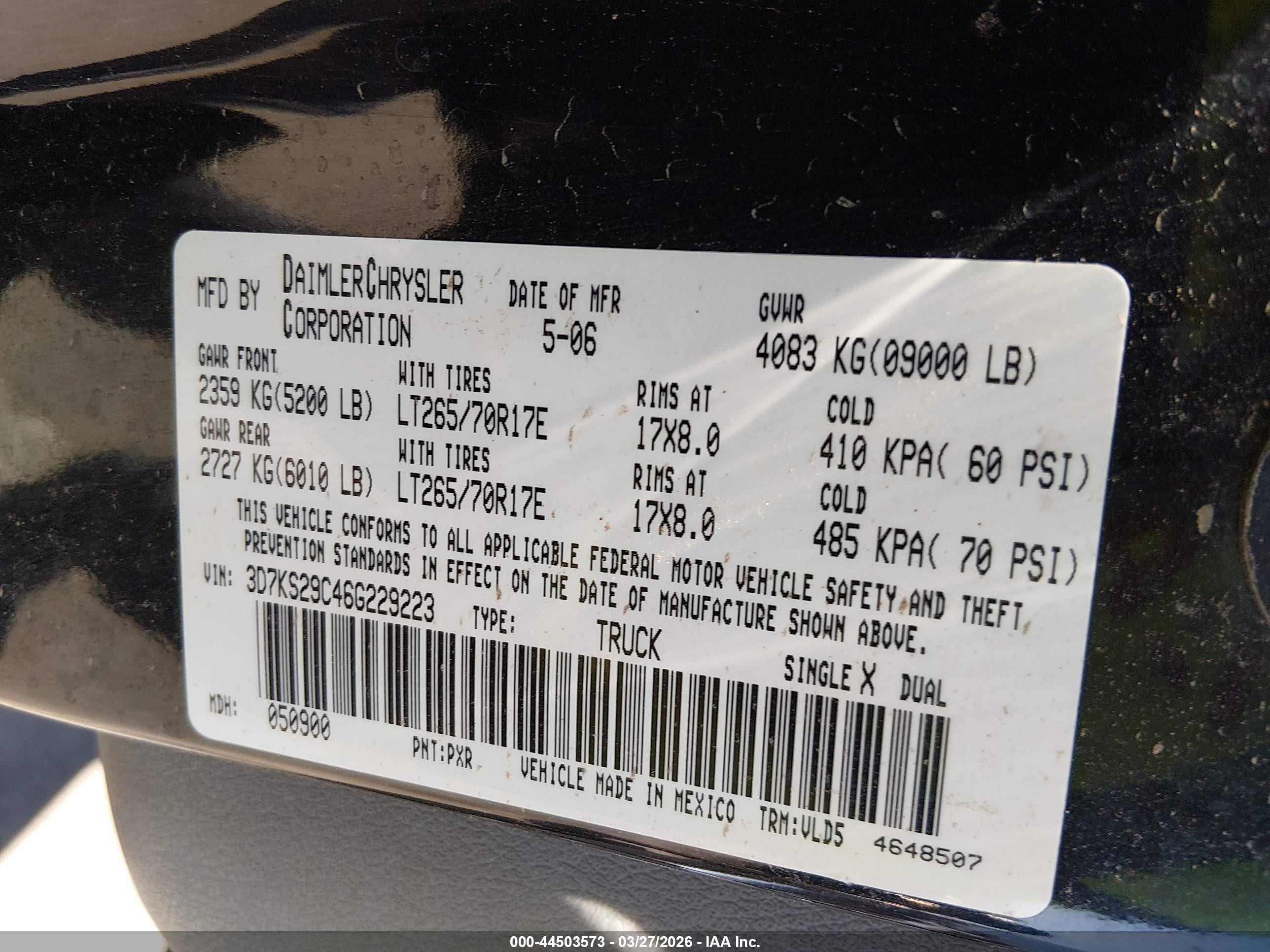 DODGE RAM image 9