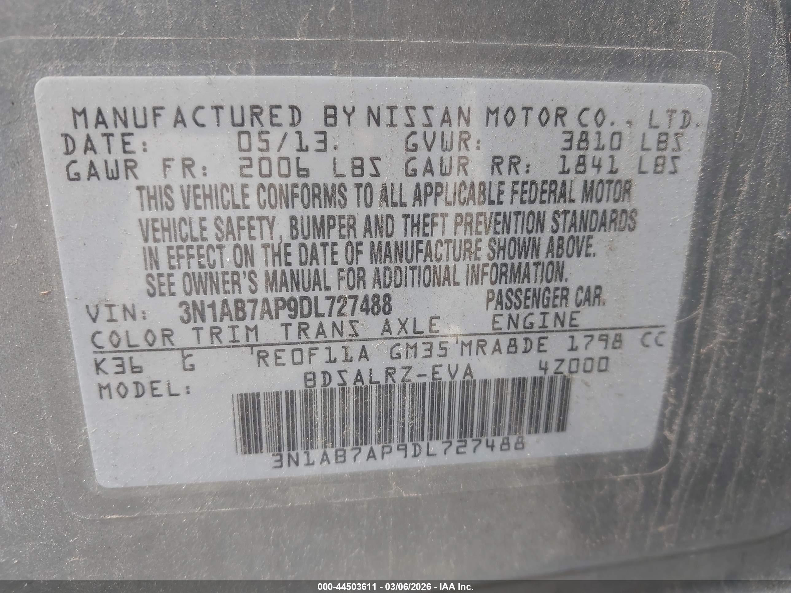 NISSAN SENTRA image 9