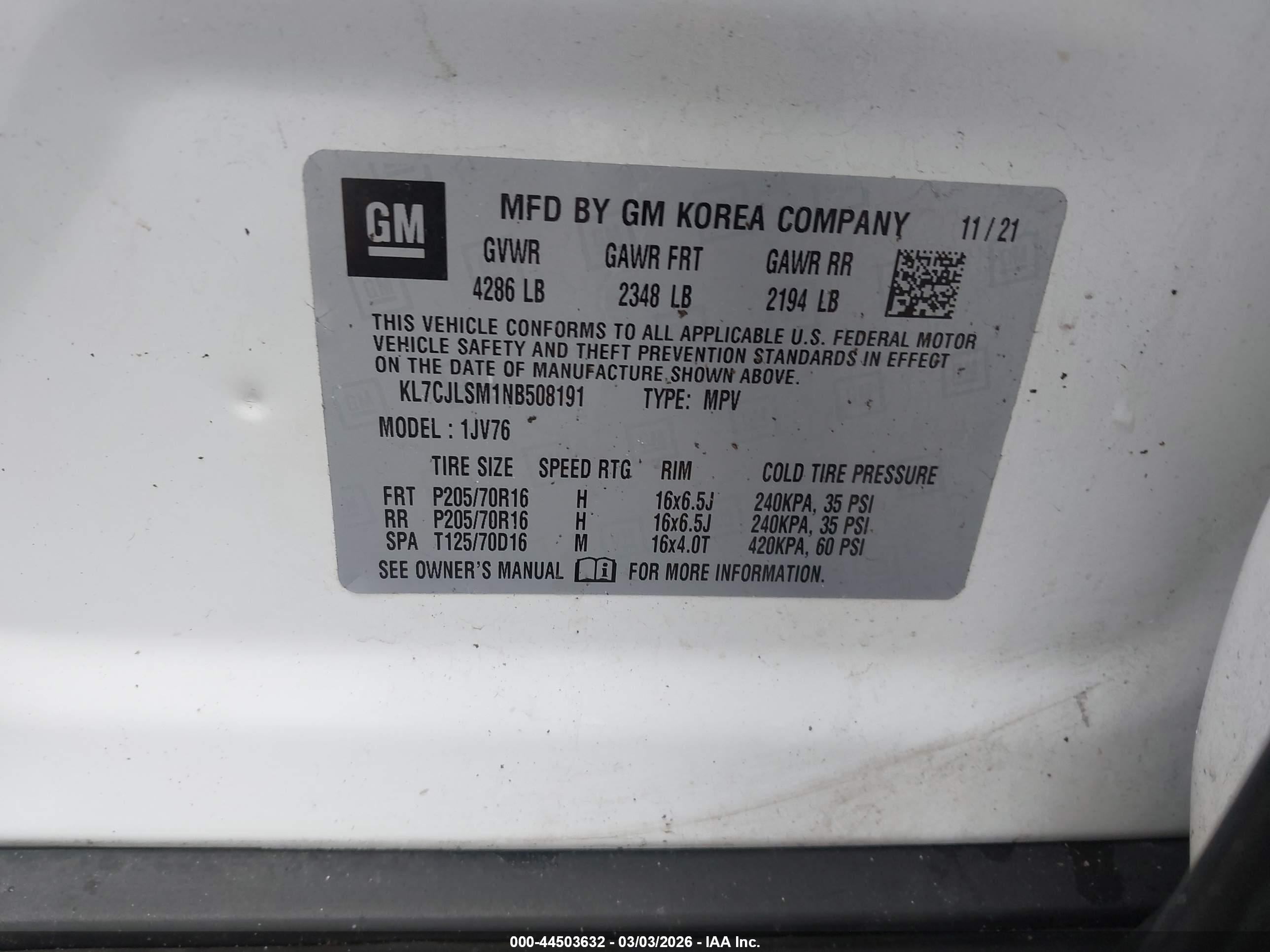 CHEVROLET TRAX image 9