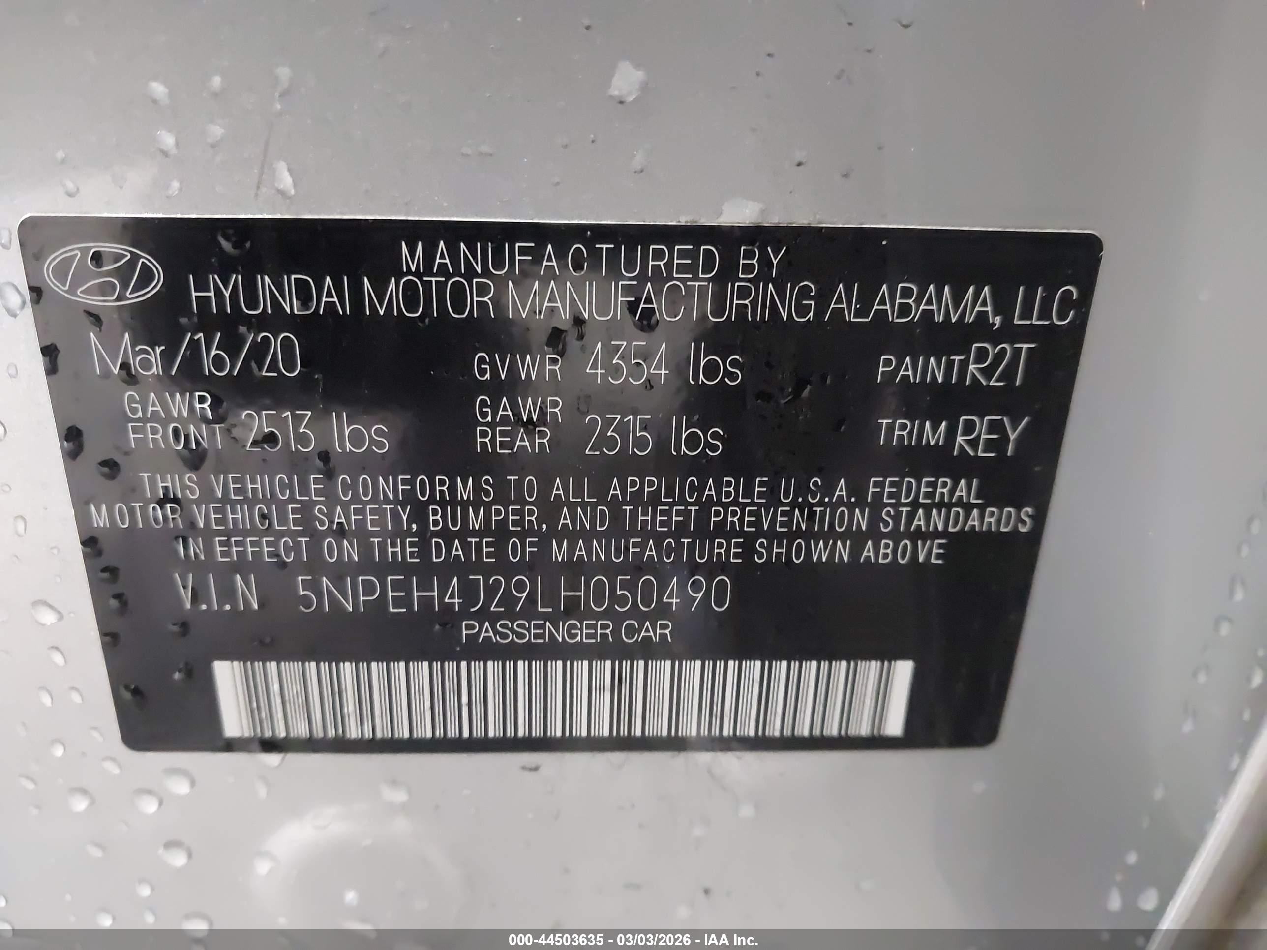 HYUNDAI SONATA image 9