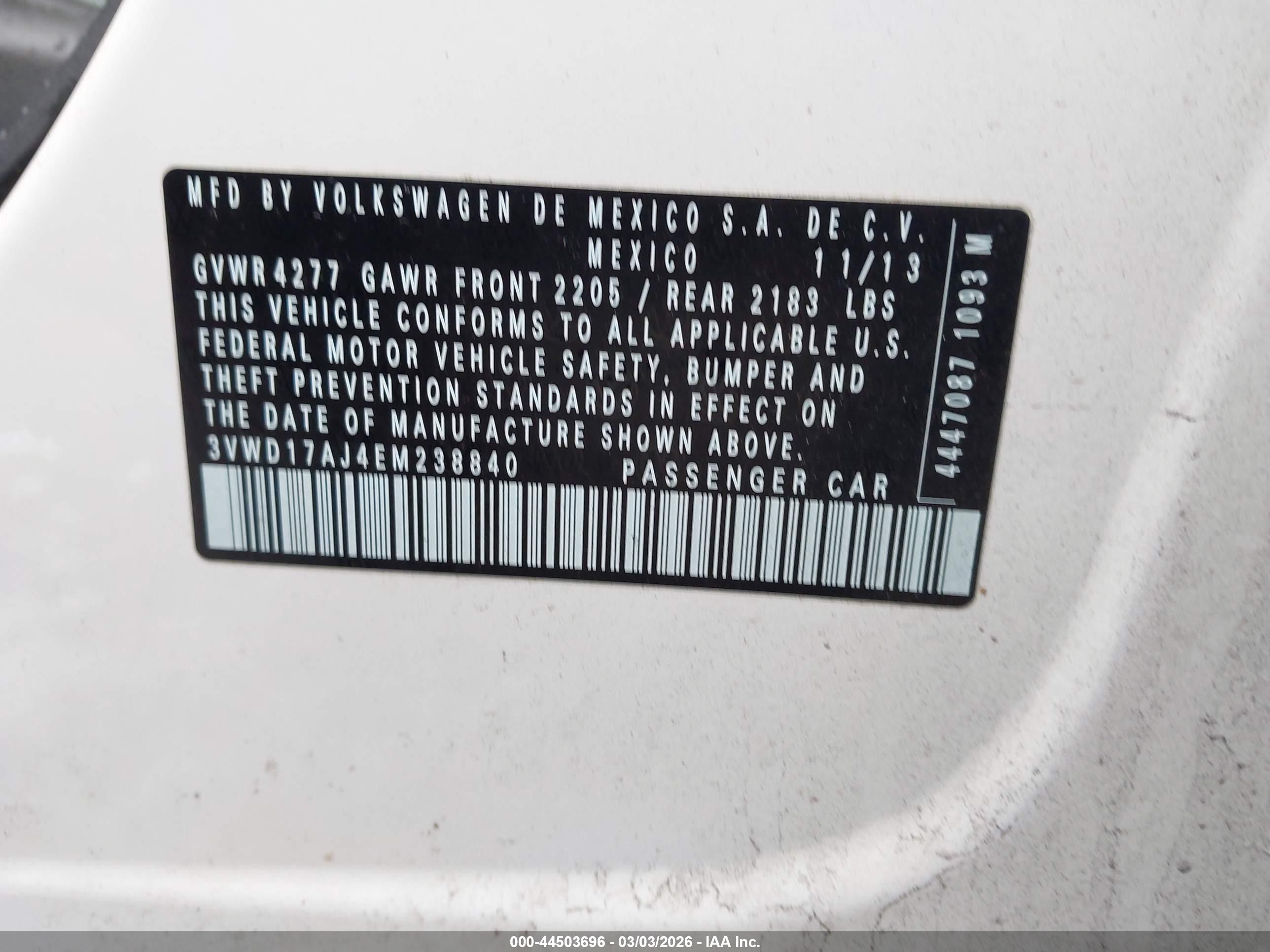 VOLKSWAGEN JETTA image 9
