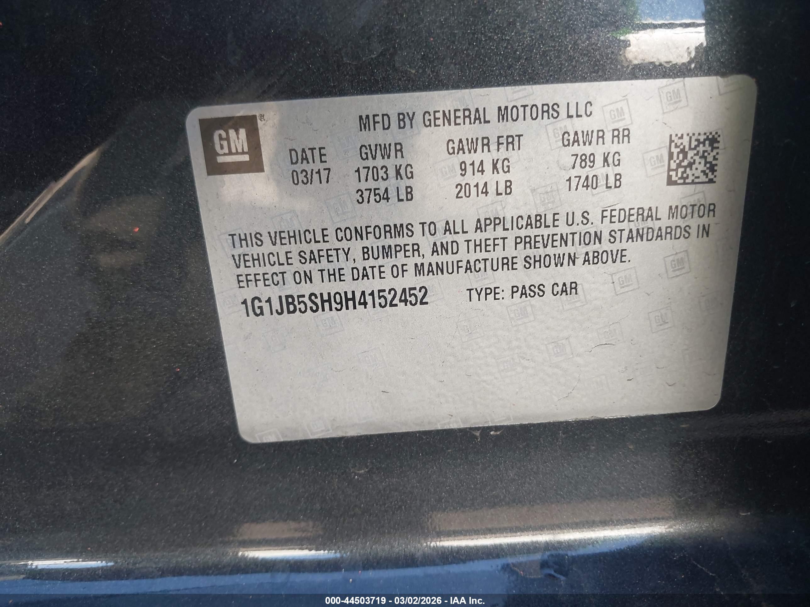 CHEVROLET SONIC image 9