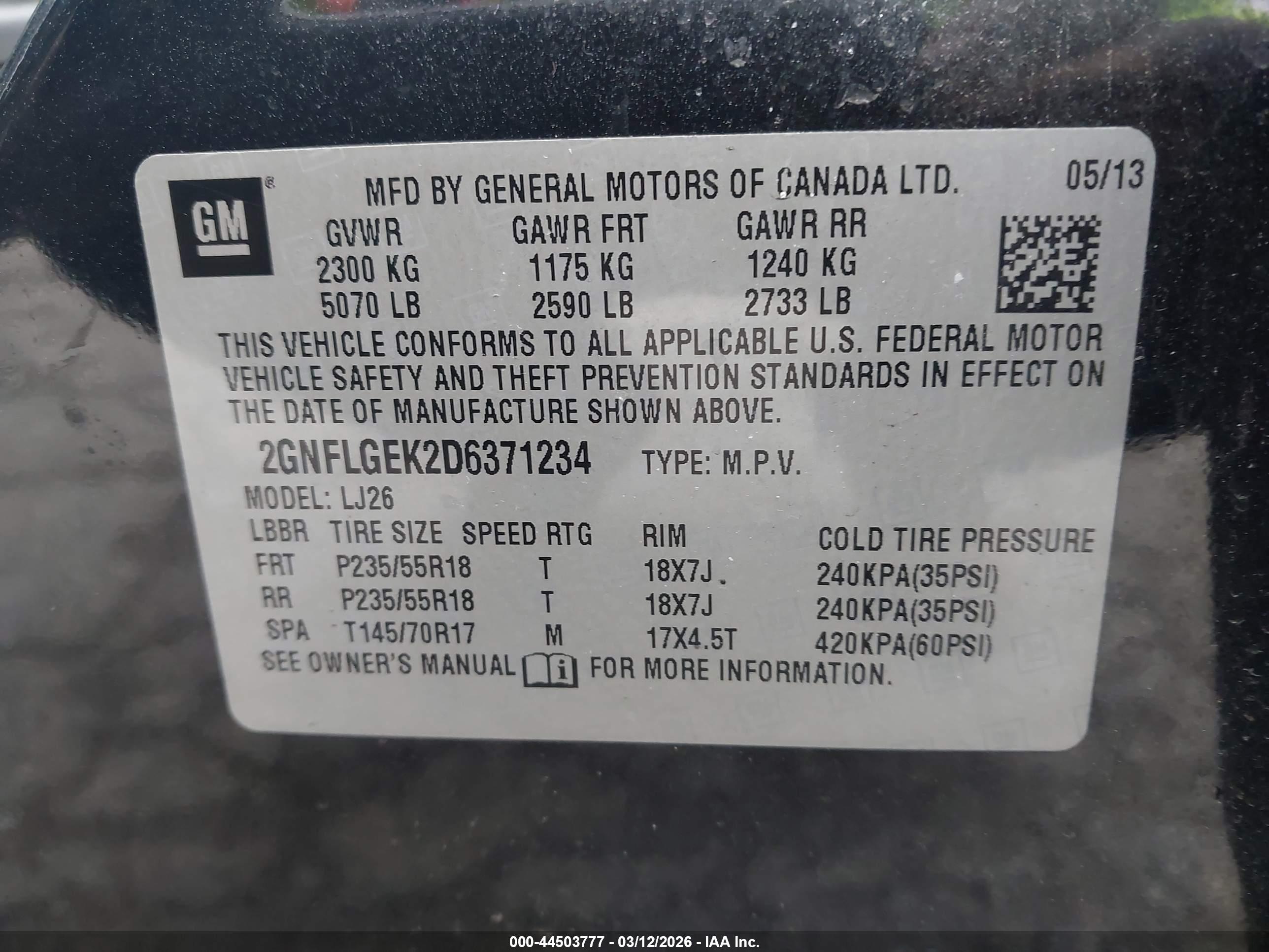 CHEVROLET EQUINOX image 9