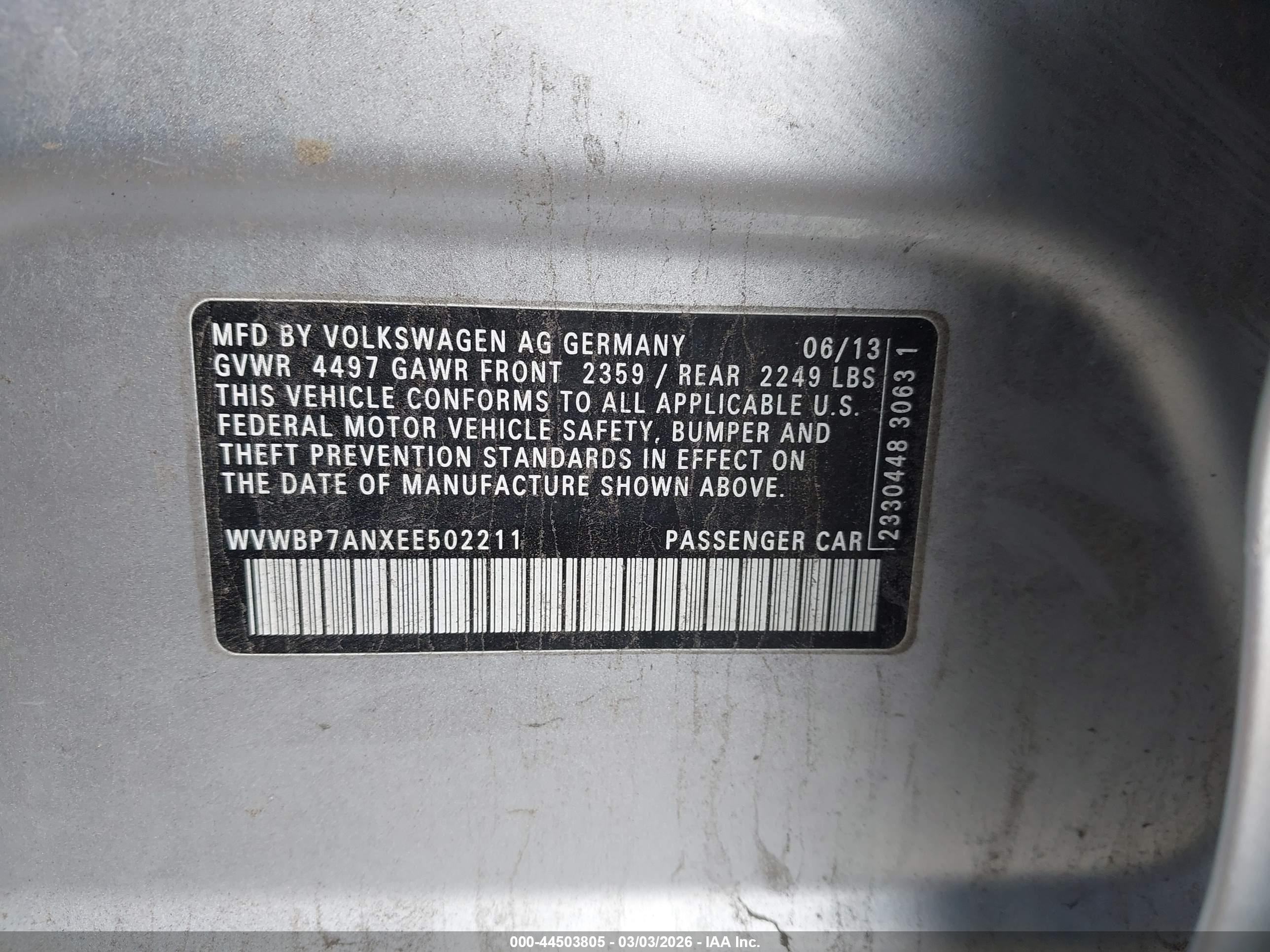 VOLKSWAGEN CC image 9