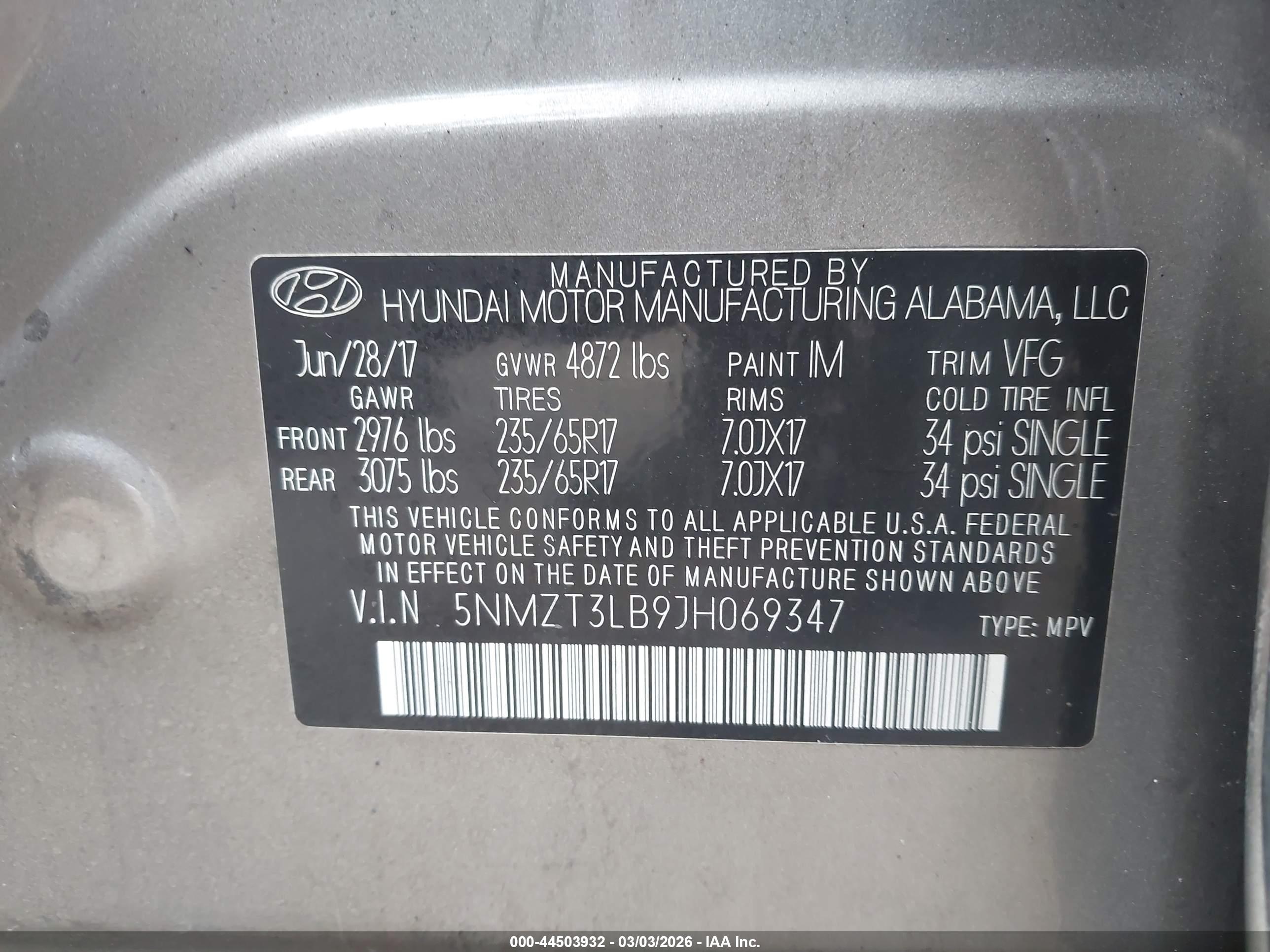 HYUNDAI SANTA image 9