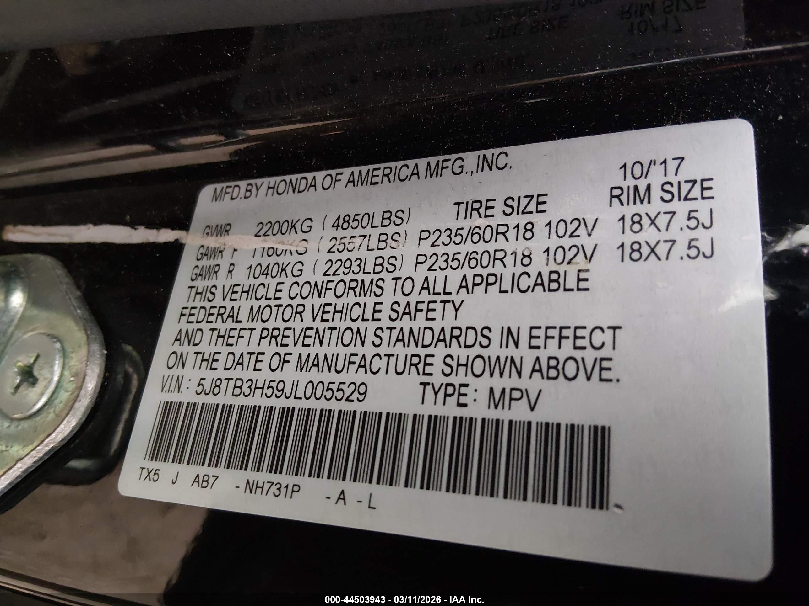 ACURA RDX image 9