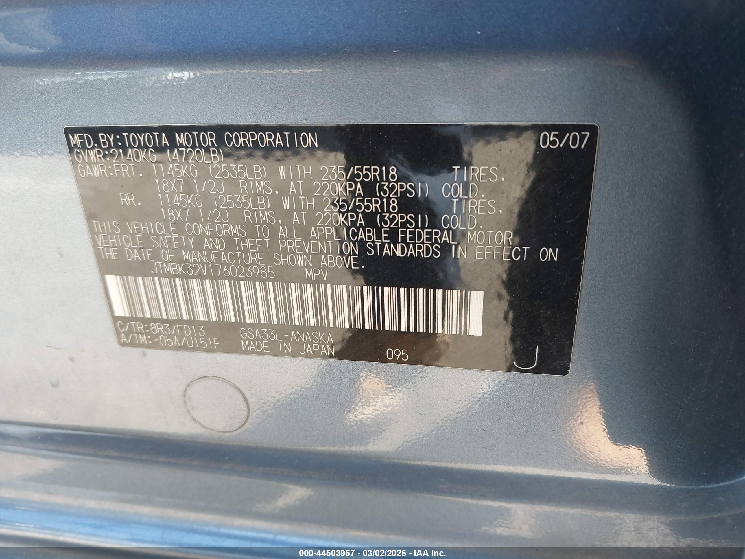 TOYOTA RAV4 image 9