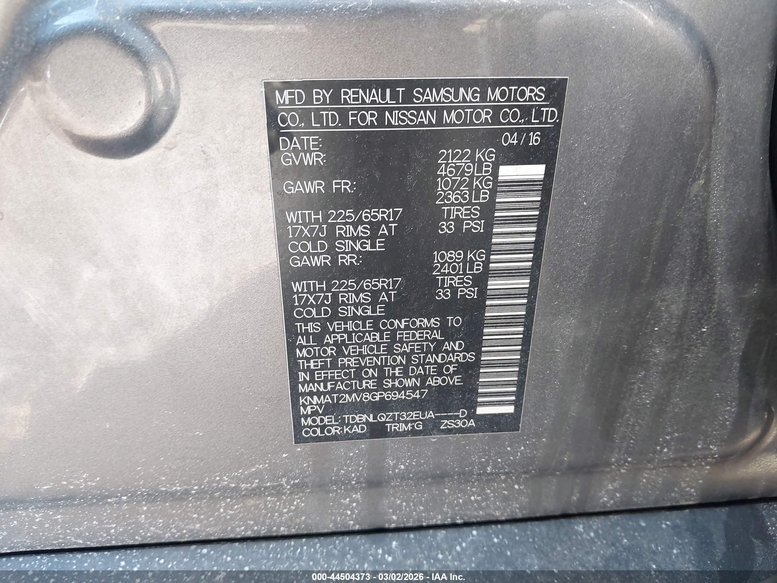 NISSAN ROGUE image 9