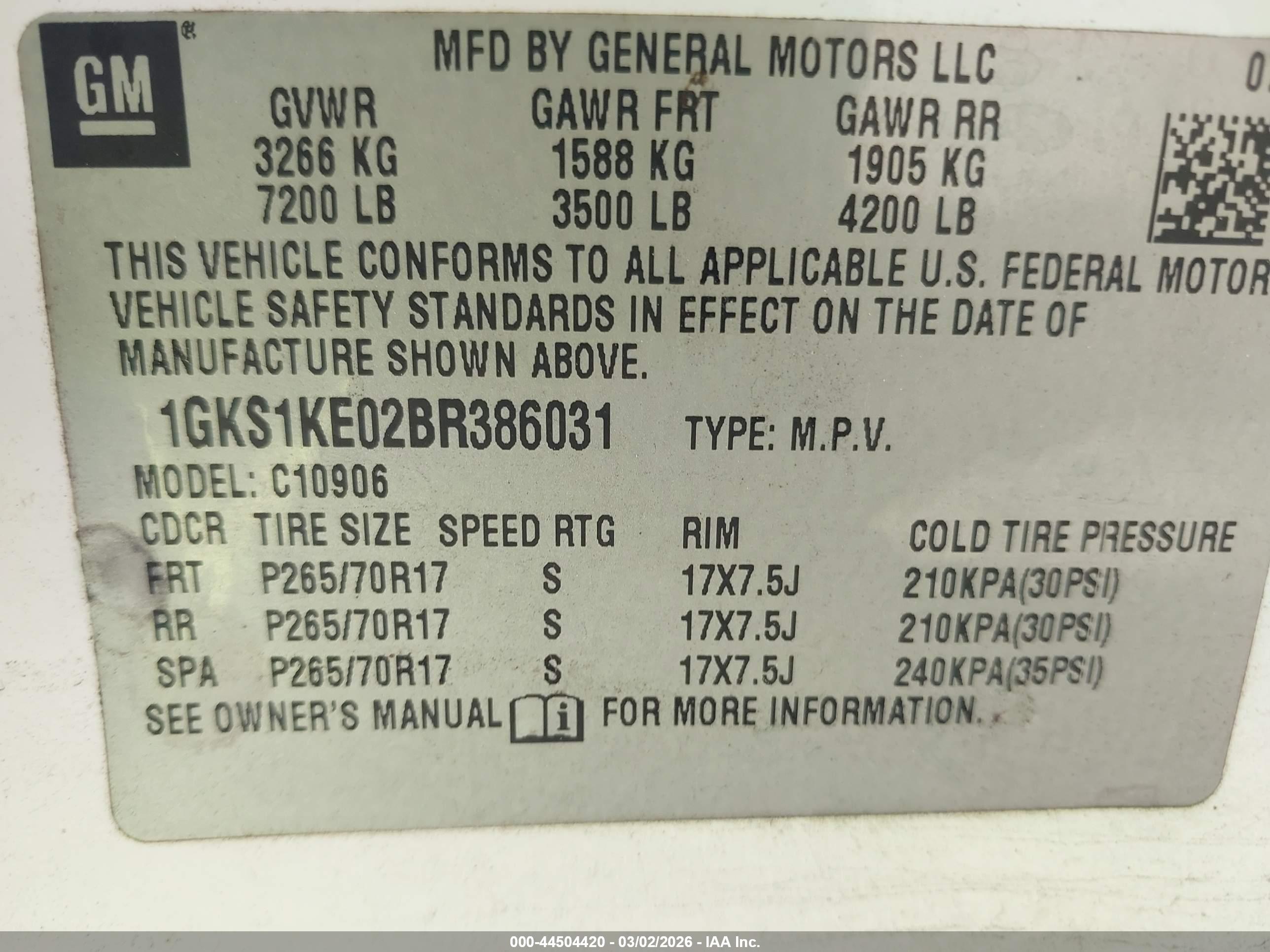 GMC YUKON image 9