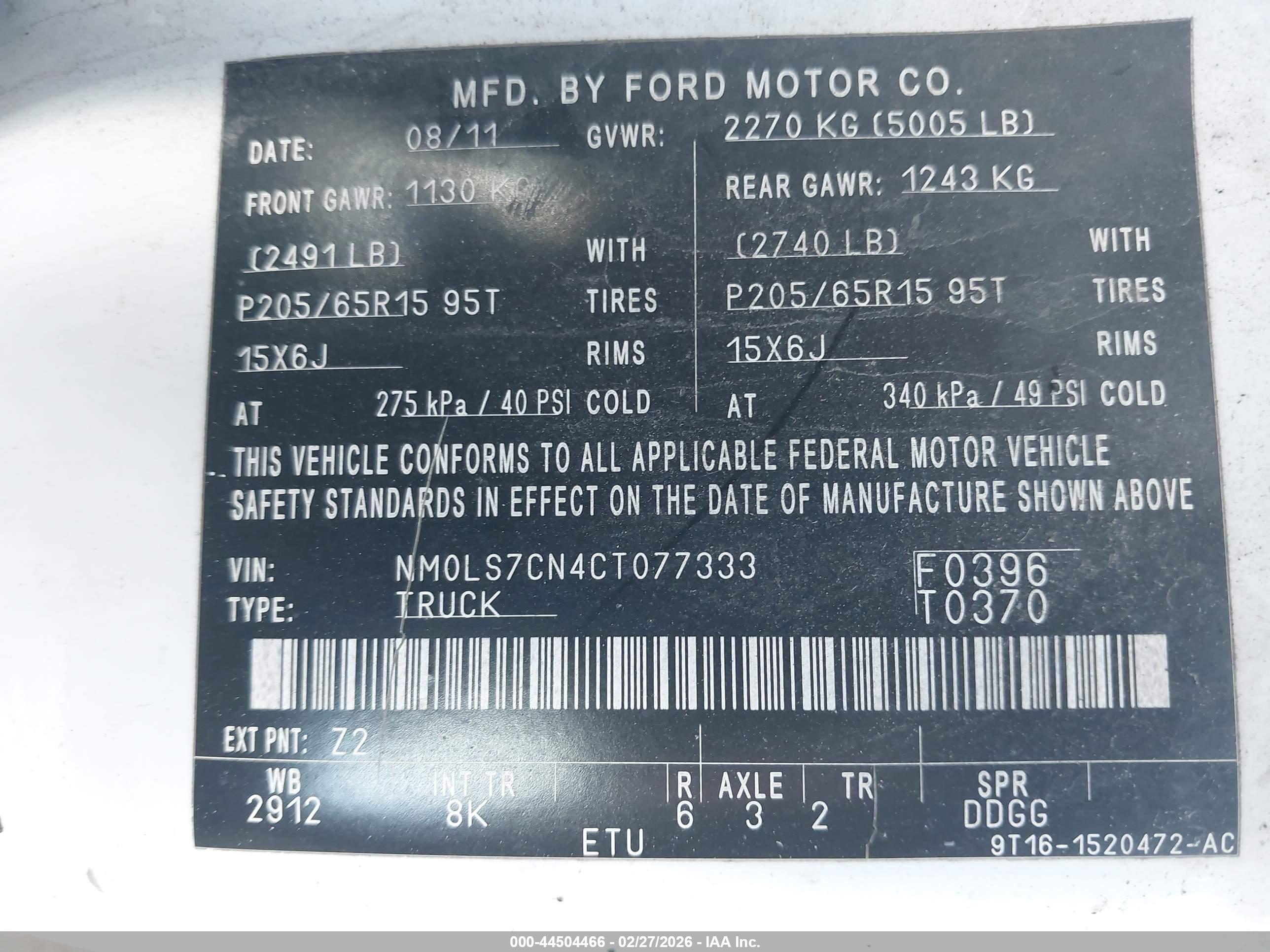 FORD TRANSIT image 9