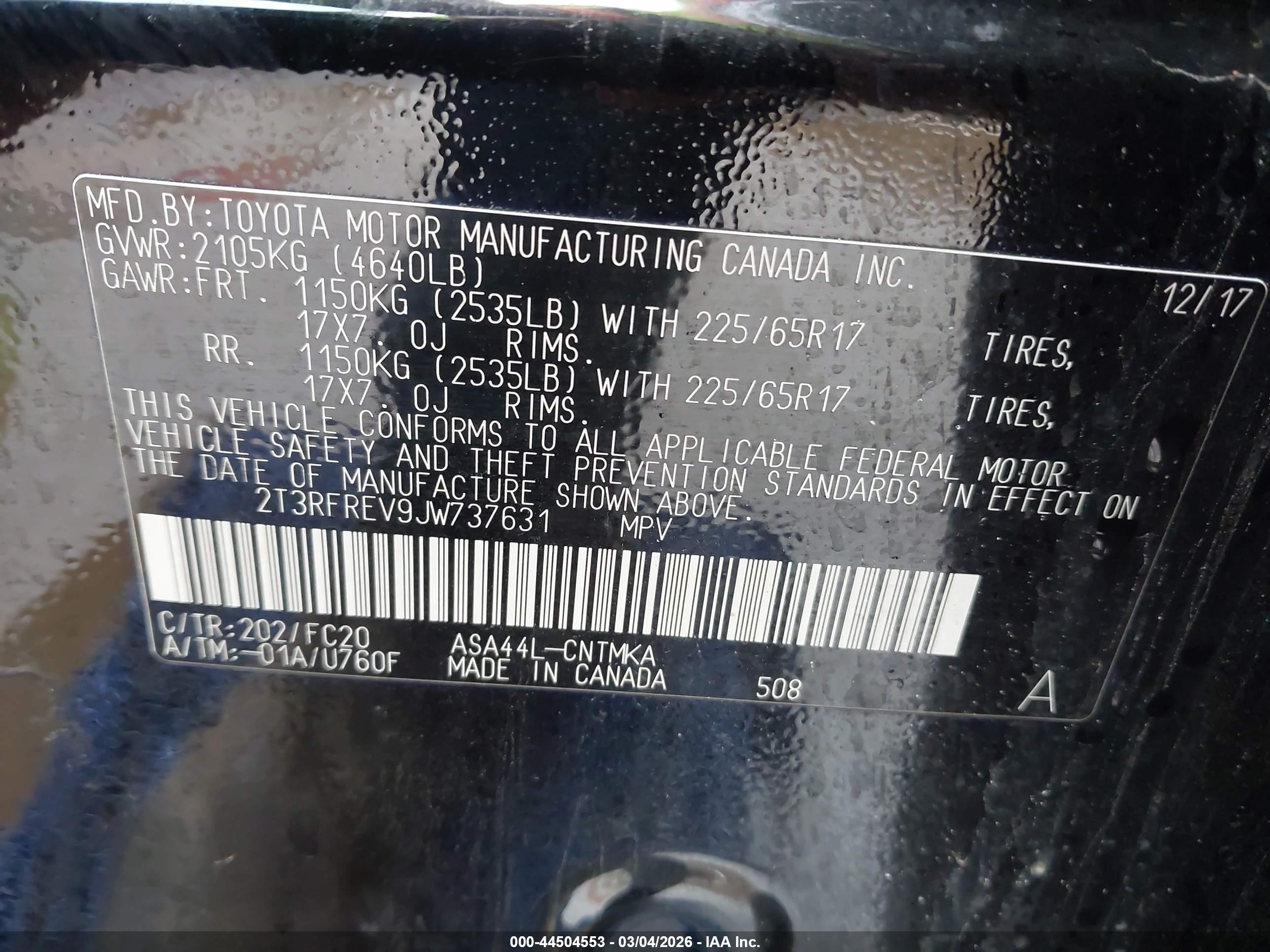 TOYOTA RAV4 image 9