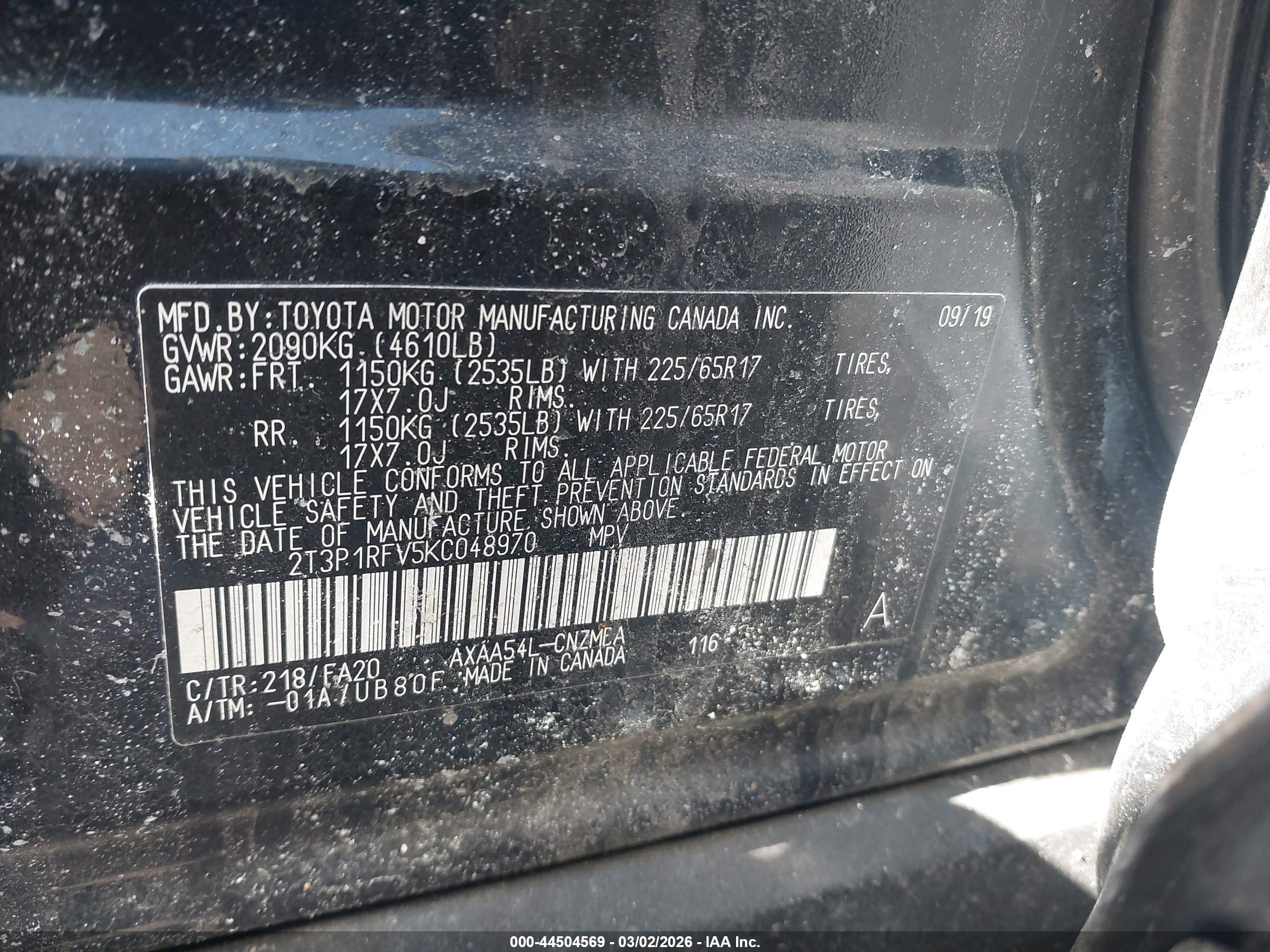 TOYOTA RAV4 image 9