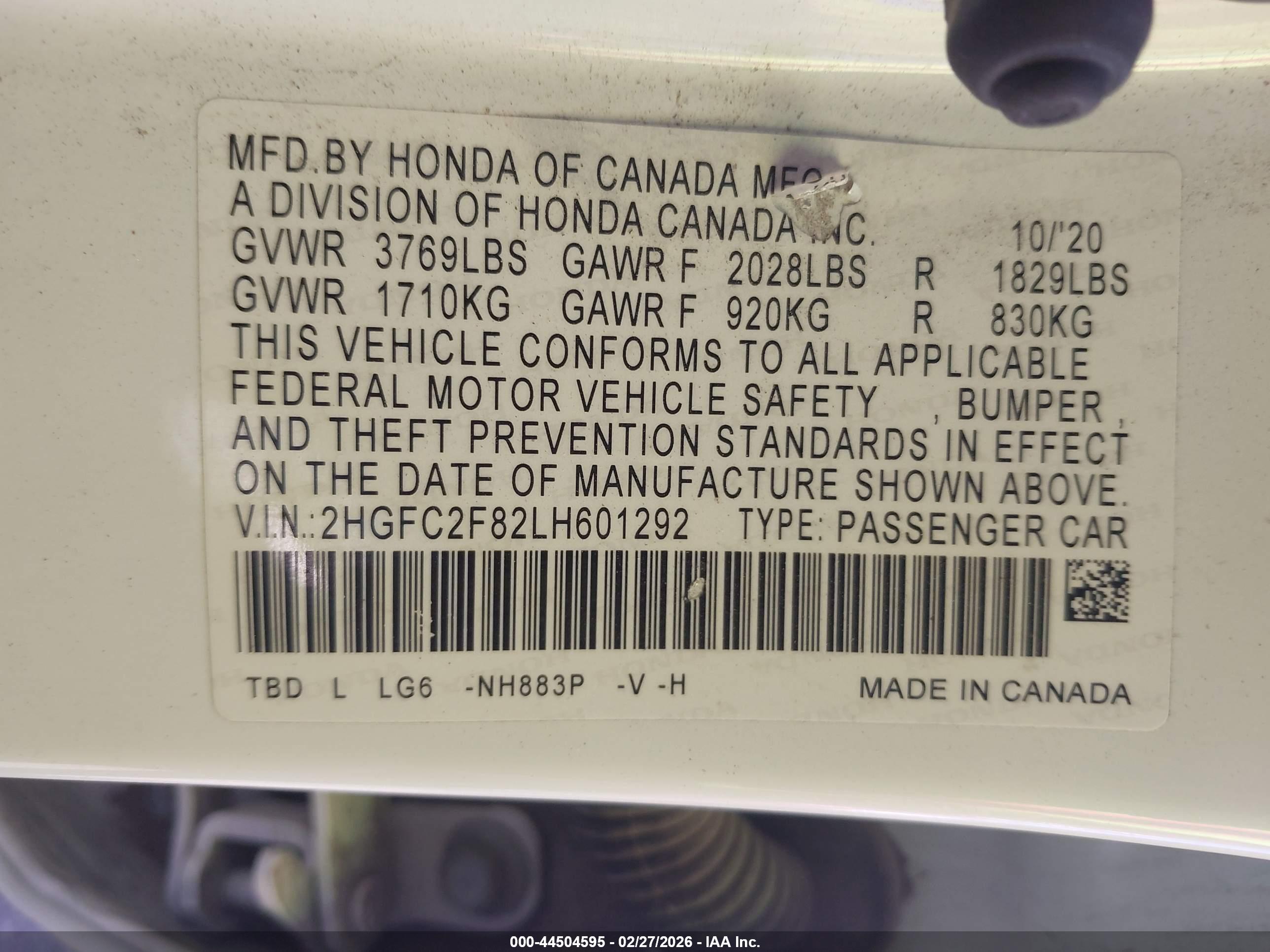 HONDA CIVIC image 9