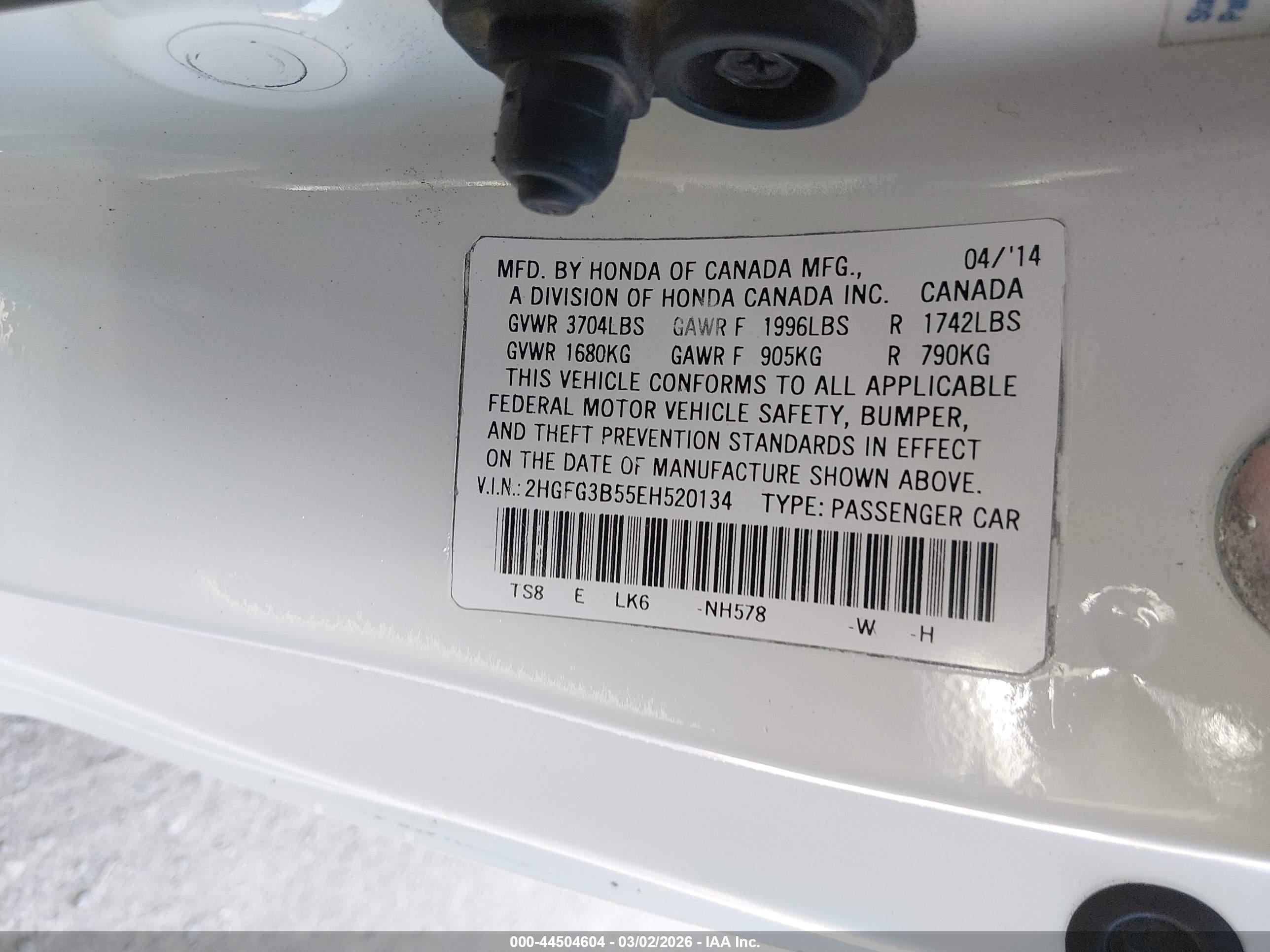 HONDA CIVIC image 9