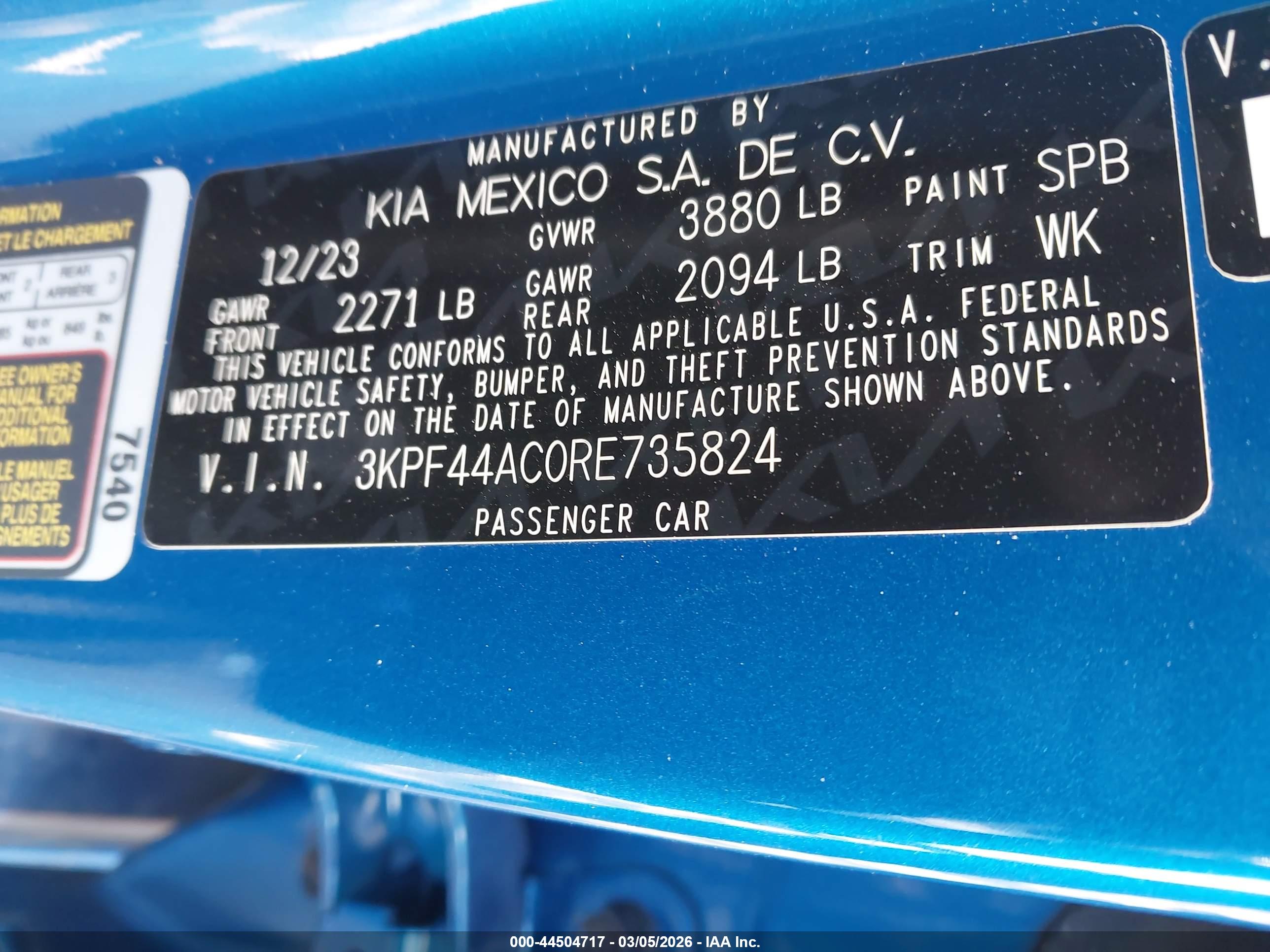 KIA FORTE image 9