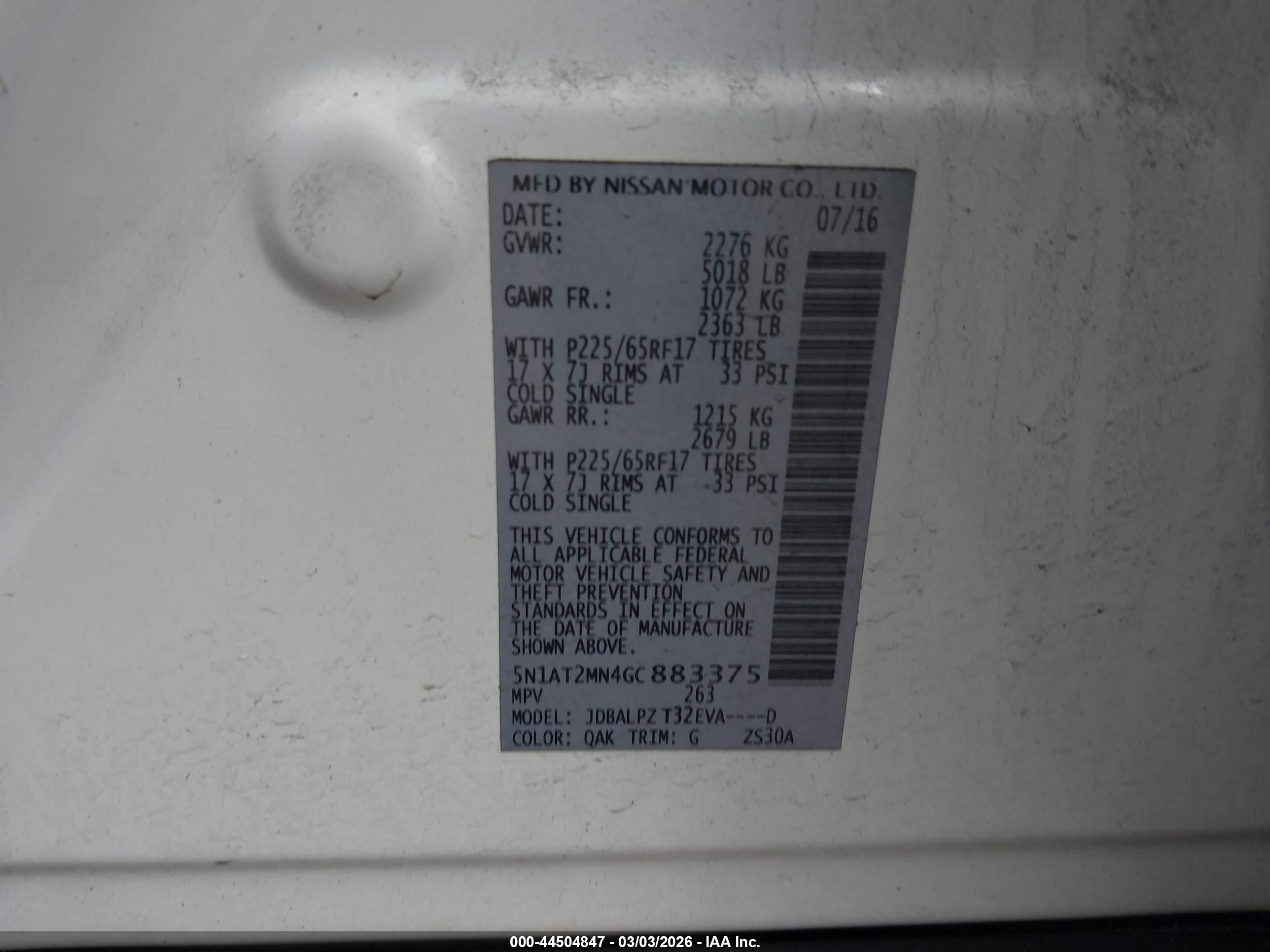 NISSAN ROGUE image 9