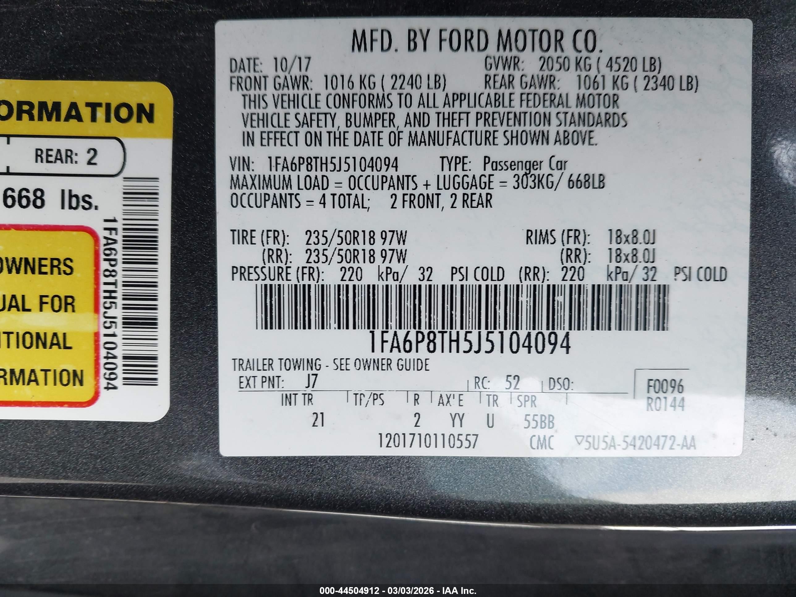 FORD MUSTANG image 9