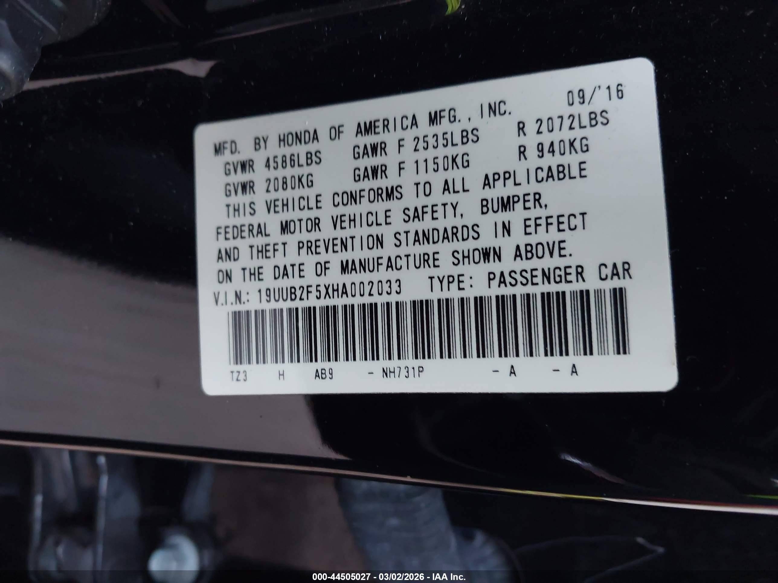 ACURA TLX image 9