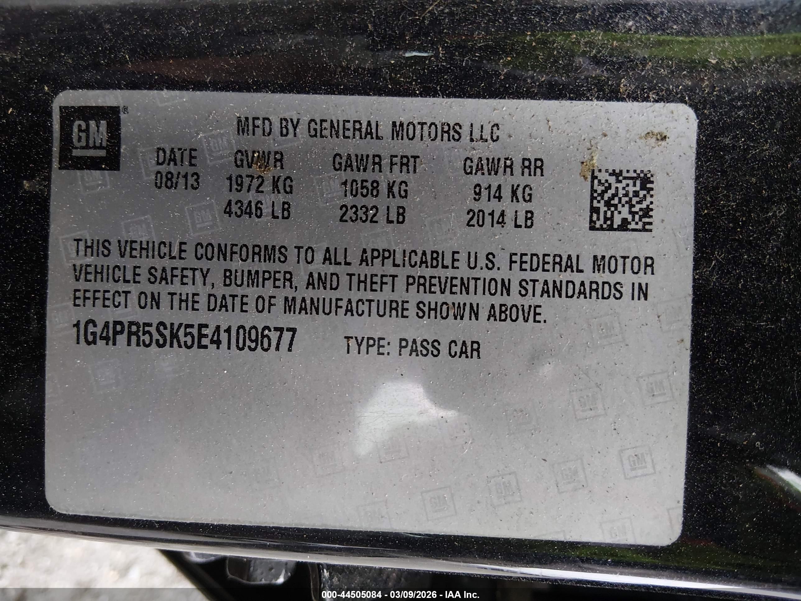 BUICK VERANO image 9