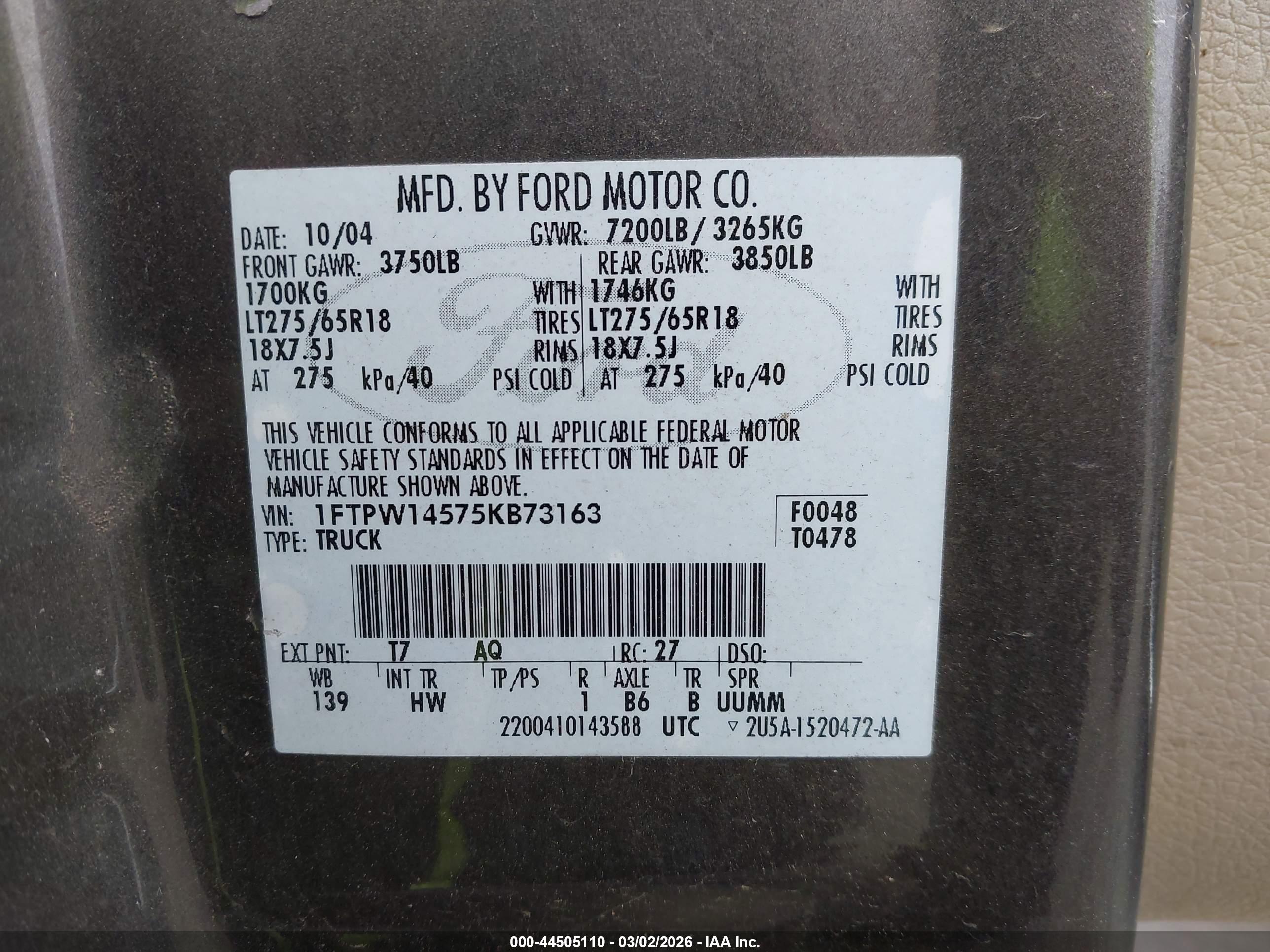 FORD F-150 image 9